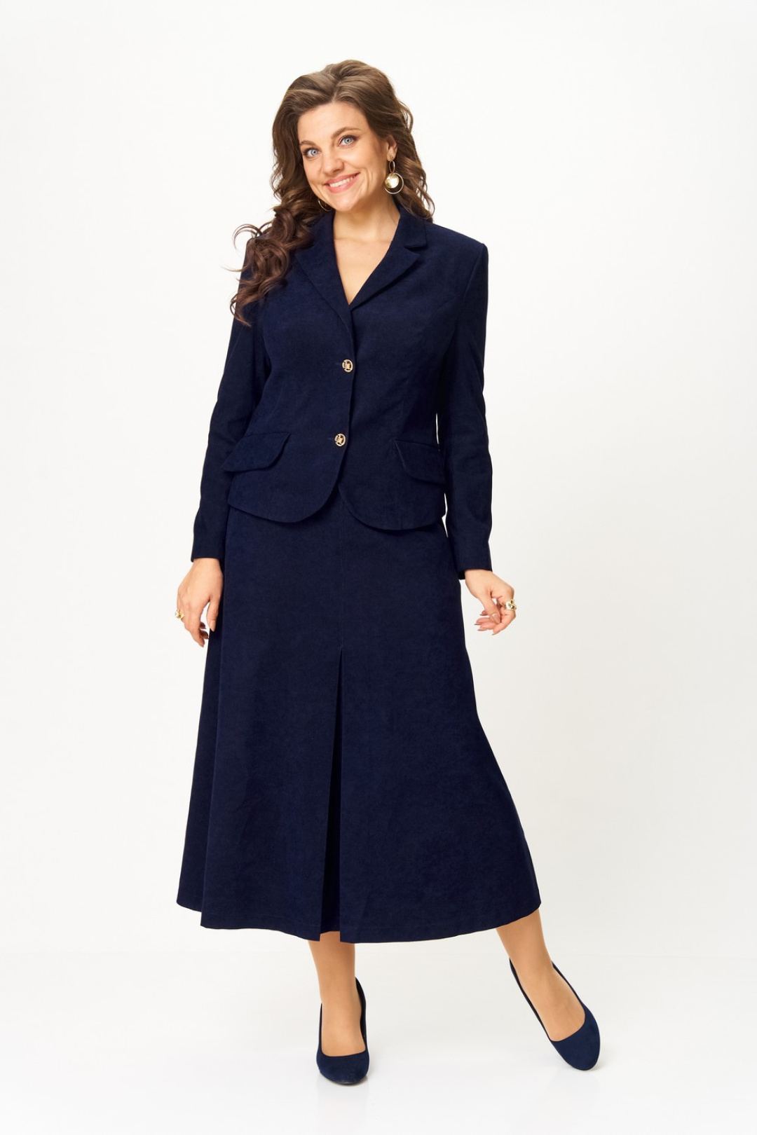 Костюм Светлана-Стиль 2140 синий - фото 3