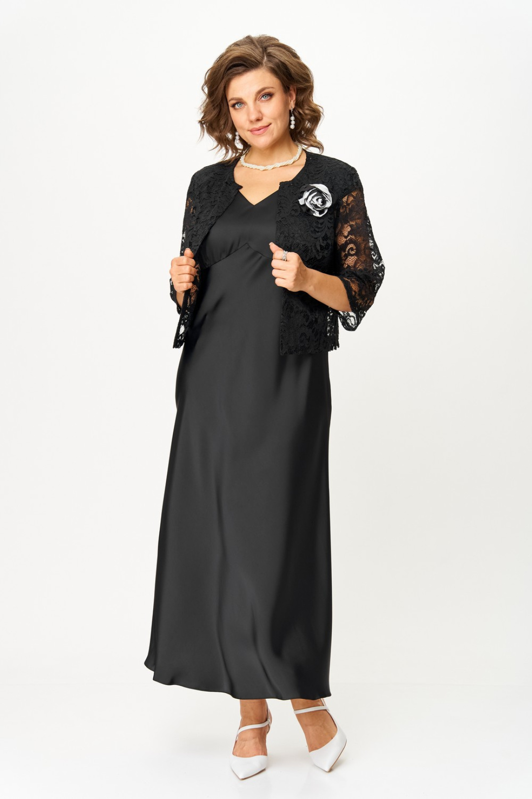 Костюм Светлана-Стиль 2144 черный - фото 3