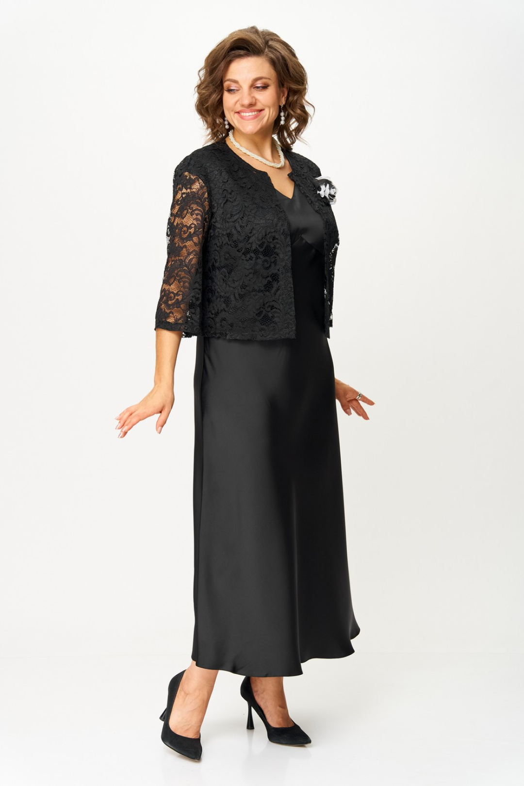 Костюм Светлана-Стиль 2144 черный - фото 5