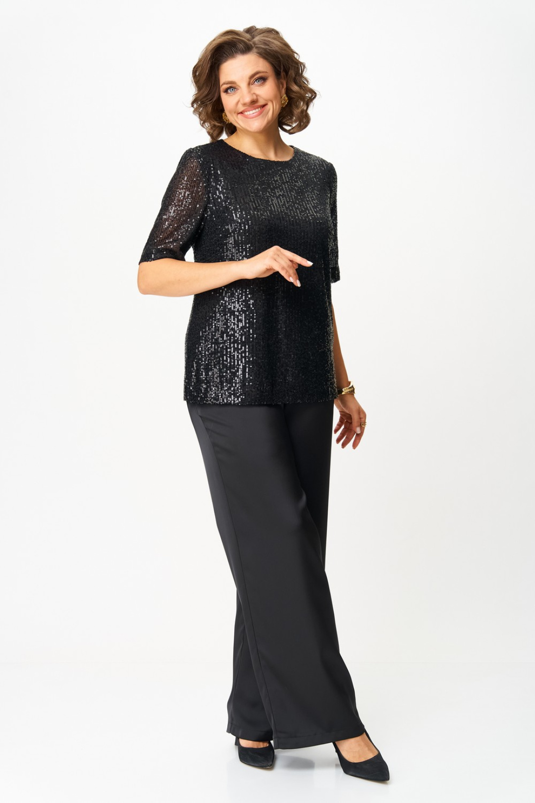 Костюм Светлана-Стиль 2162 черный - фото 2