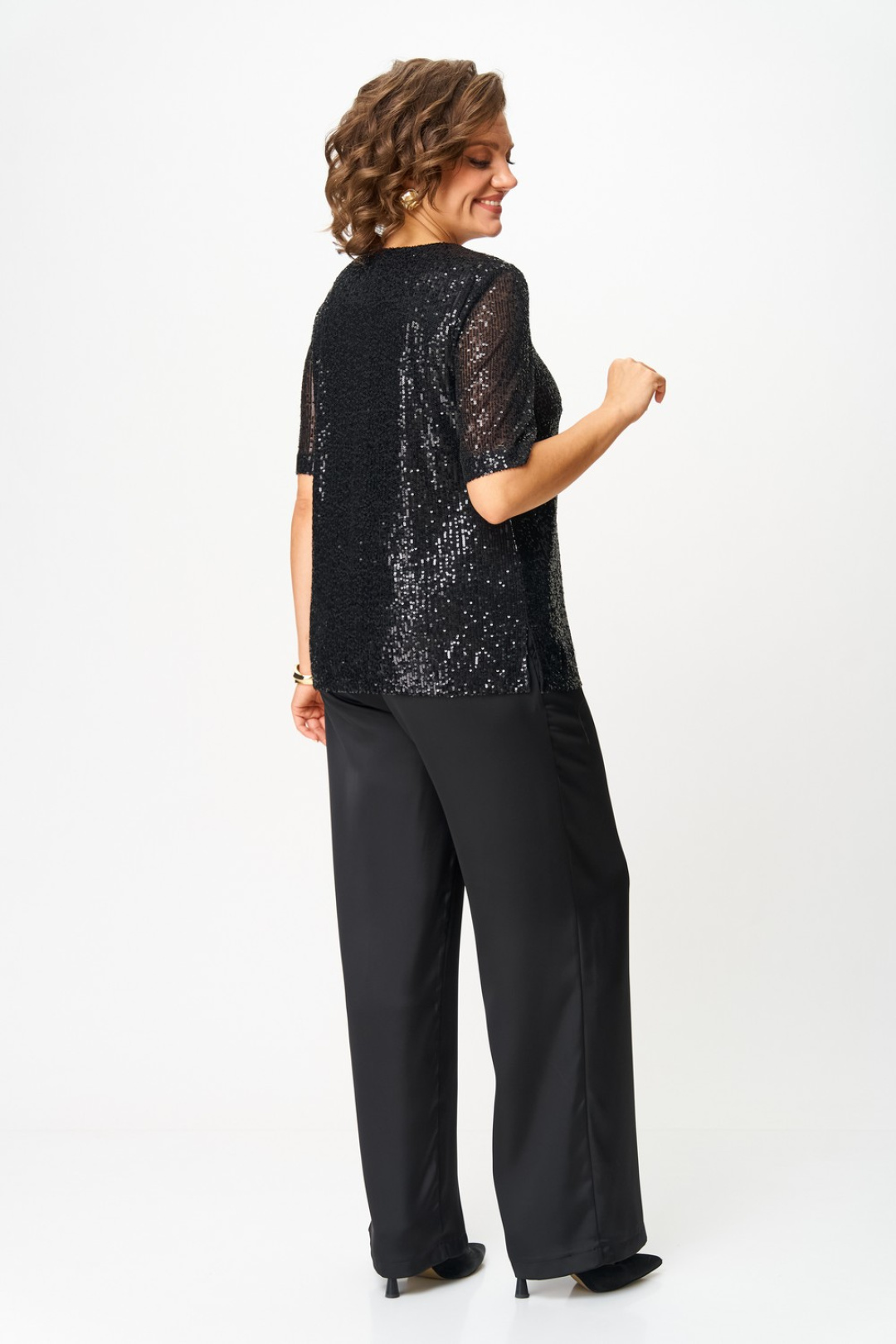 Костюм Светлана-Стиль 2162 черный - фото 3