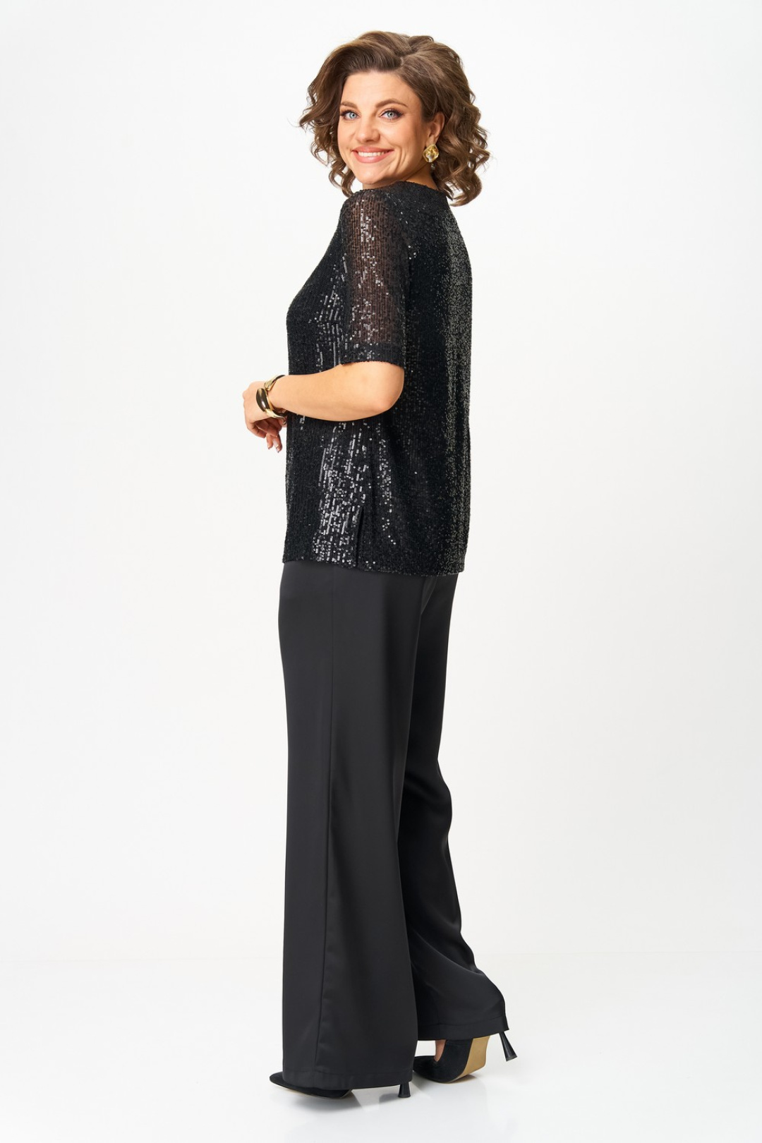 Костюм Светлана-Стиль 2162 черный - фото 5