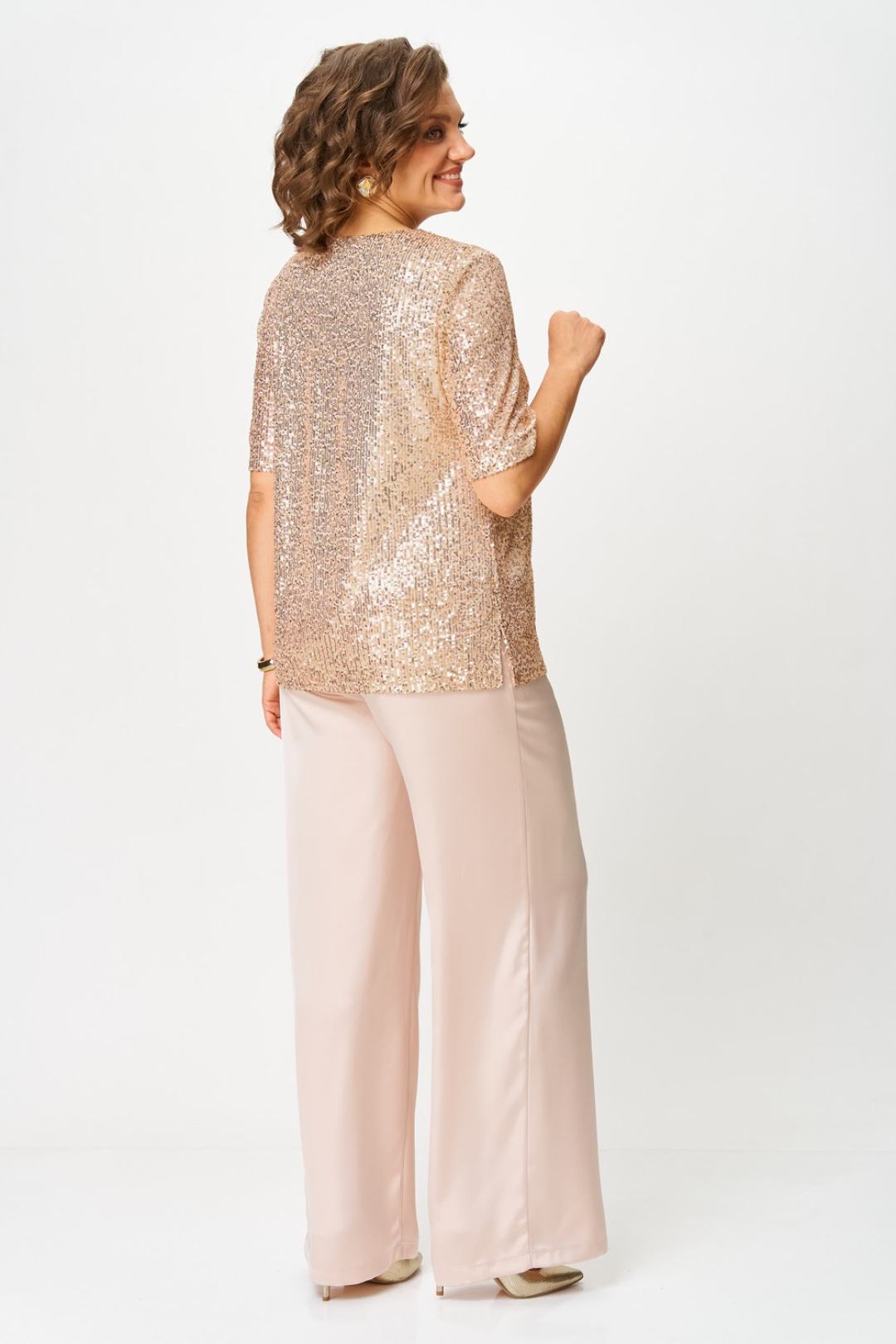 Костюм Светлана-Стиль 2162 золото - фото 3