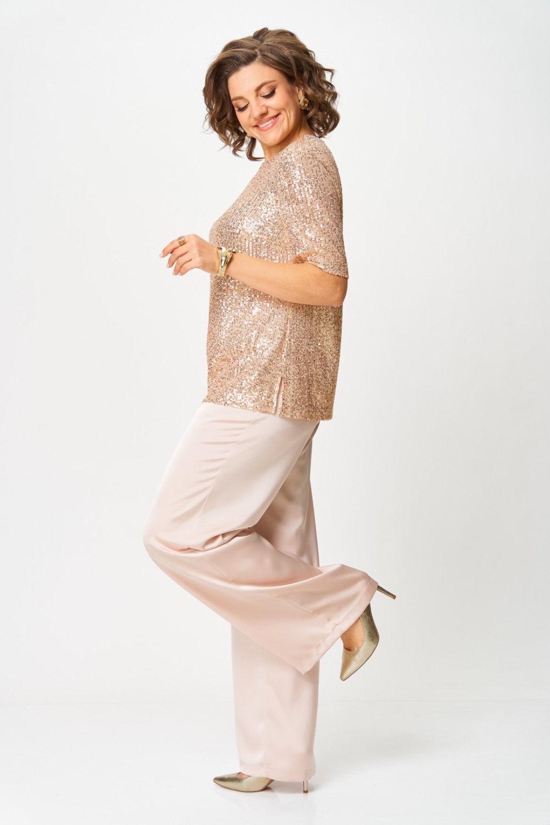 Костюм Светлана-Стиль 2162 золото - фото 4