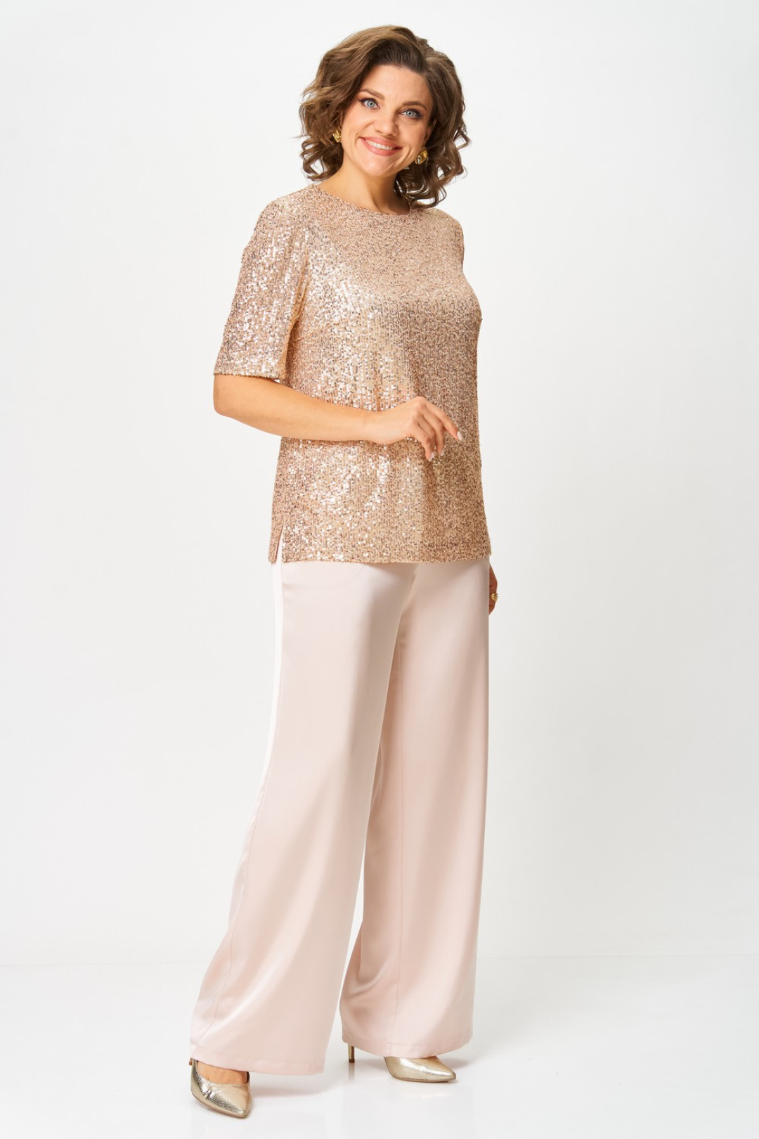 Костюм Светлана-Стиль 2162 золото - фото 6
