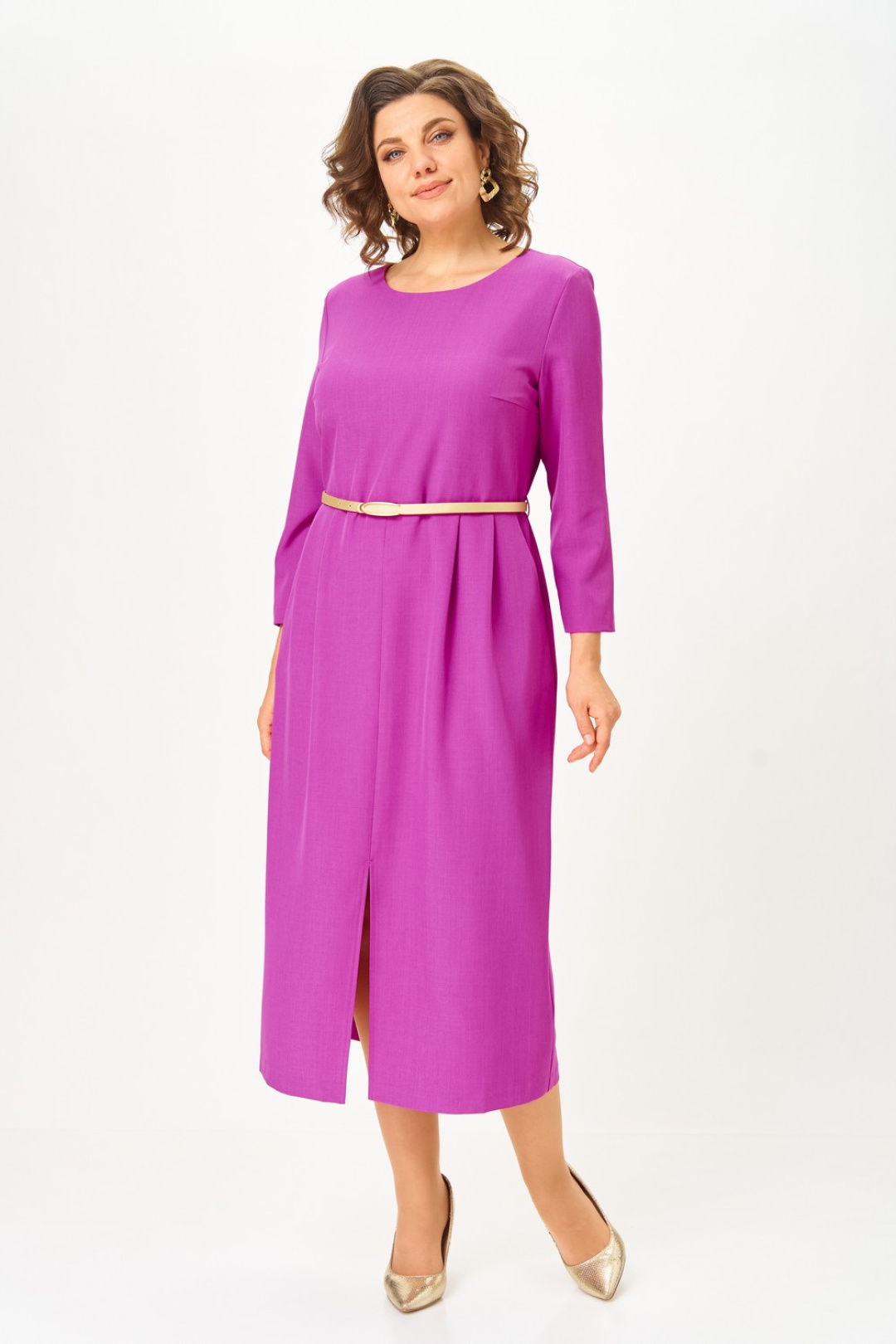 Платье Светлана-Стиль 2176 лиловый - фото 1