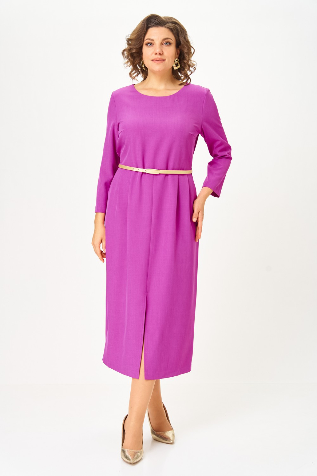 Платье Светлана-Стиль 2176 лиловый - фото 3