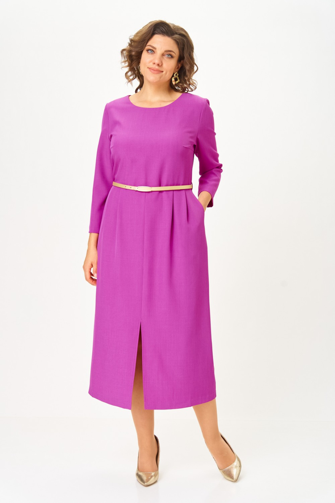 Платье Светлана-Стиль 2176 лиловый - фото 6