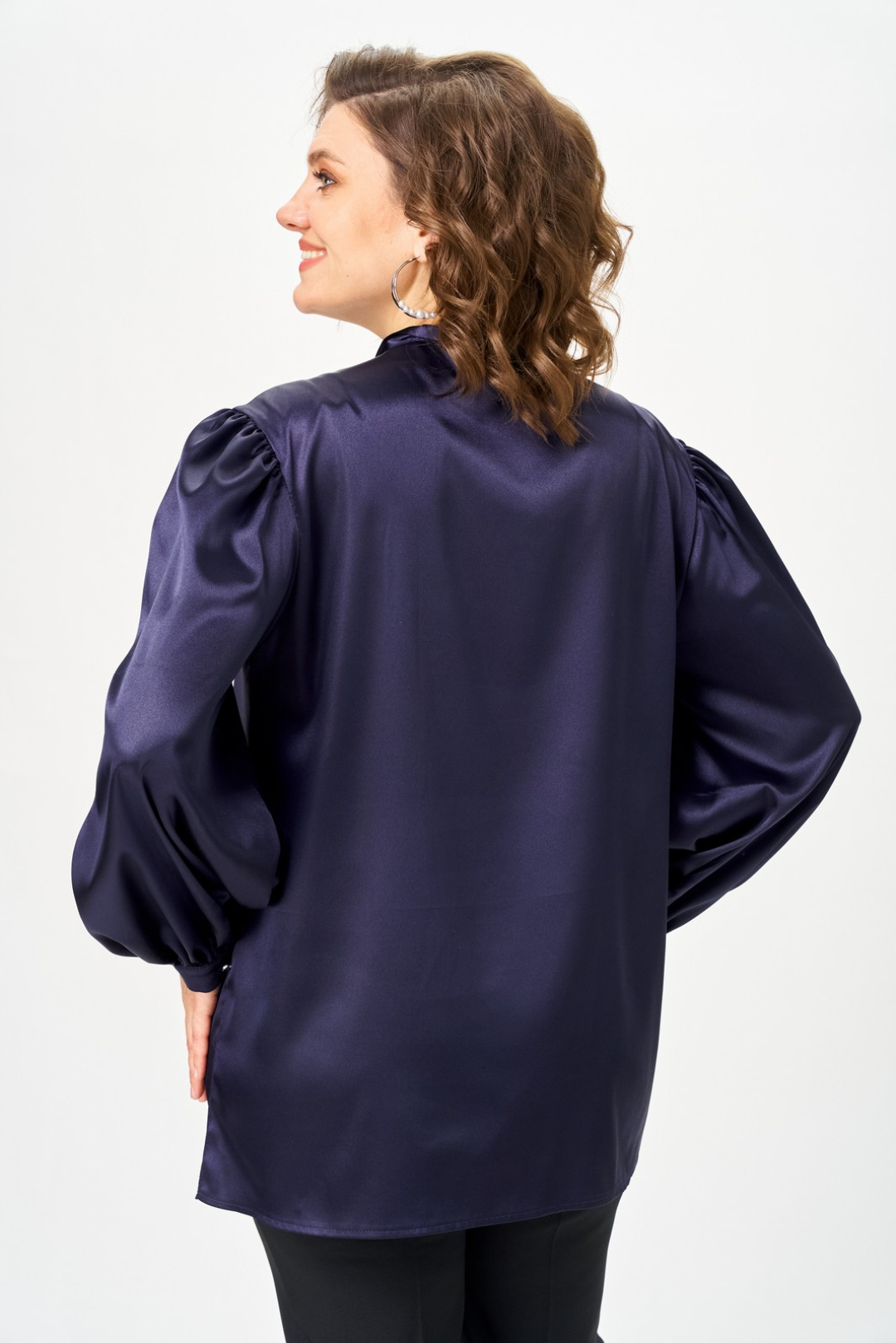 Блузка Светлана-Стиль 2310 черничный - фото 2