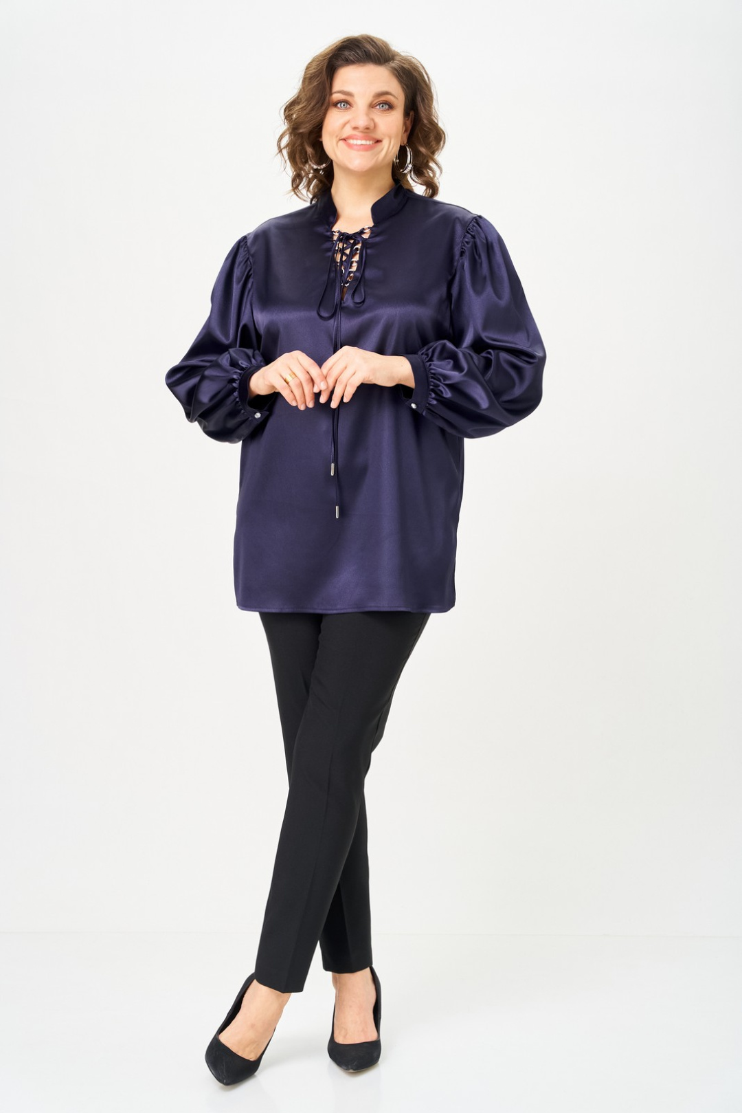 Блузка Светлана-Стиль 2310 черничный