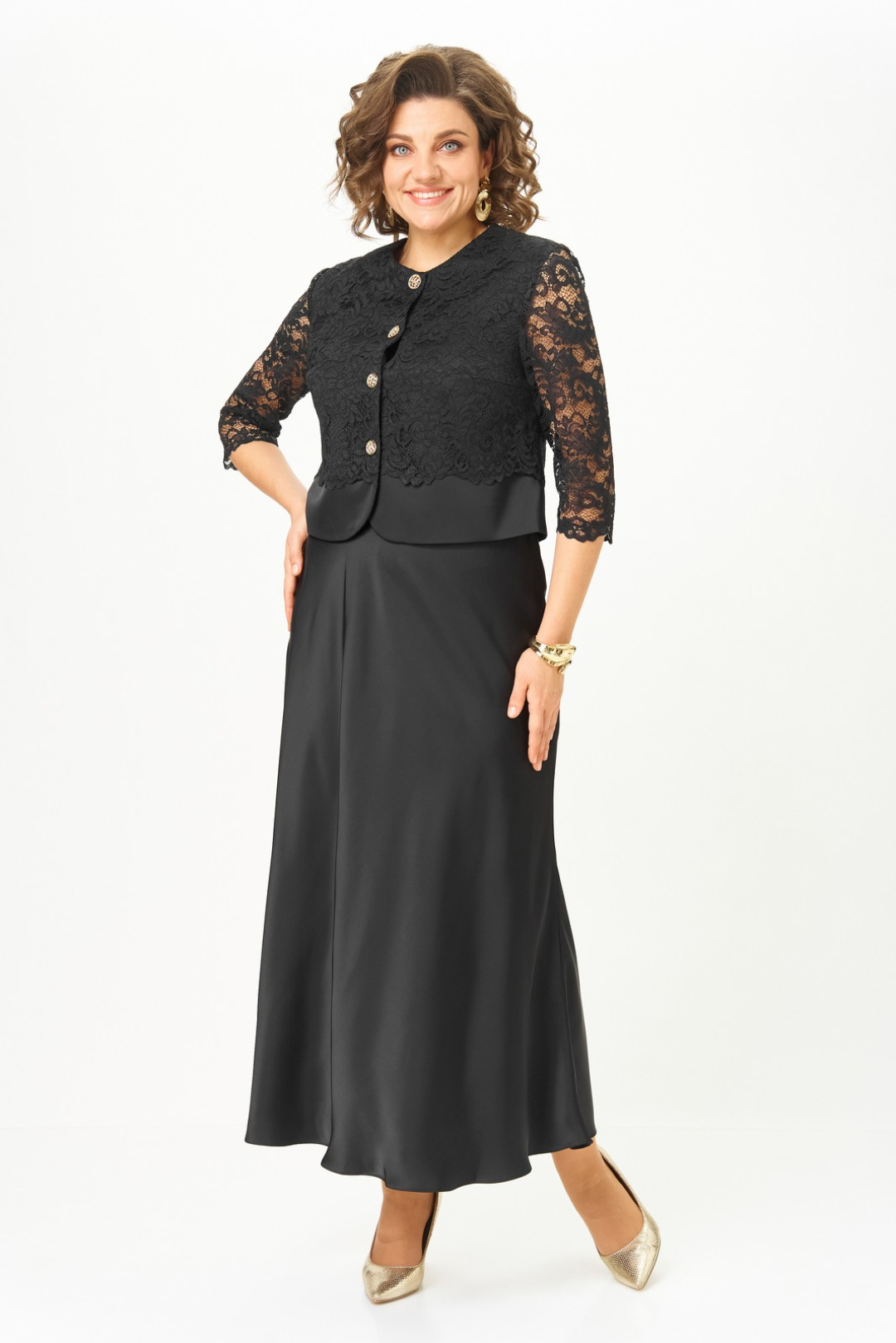 Костюм Светлана-Стиль 2316 черный - фото 6