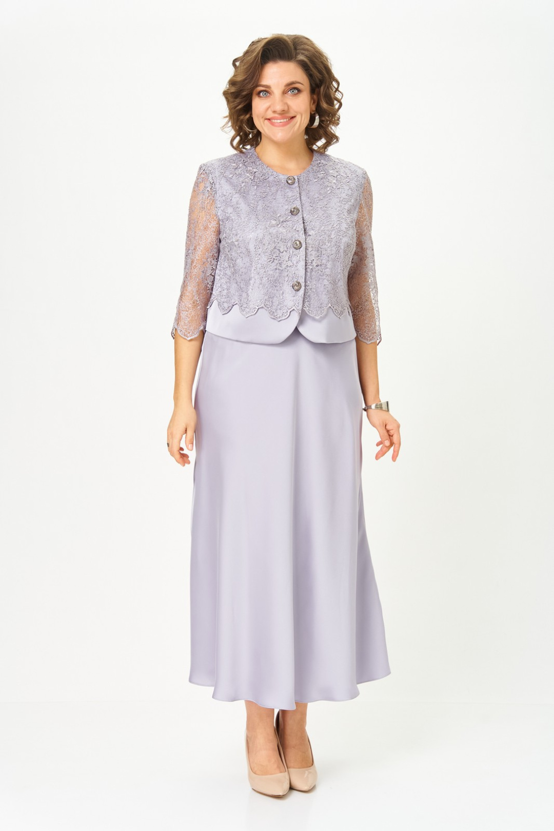 Костюм Светлана-Стиль 2316 серебро - фото 4