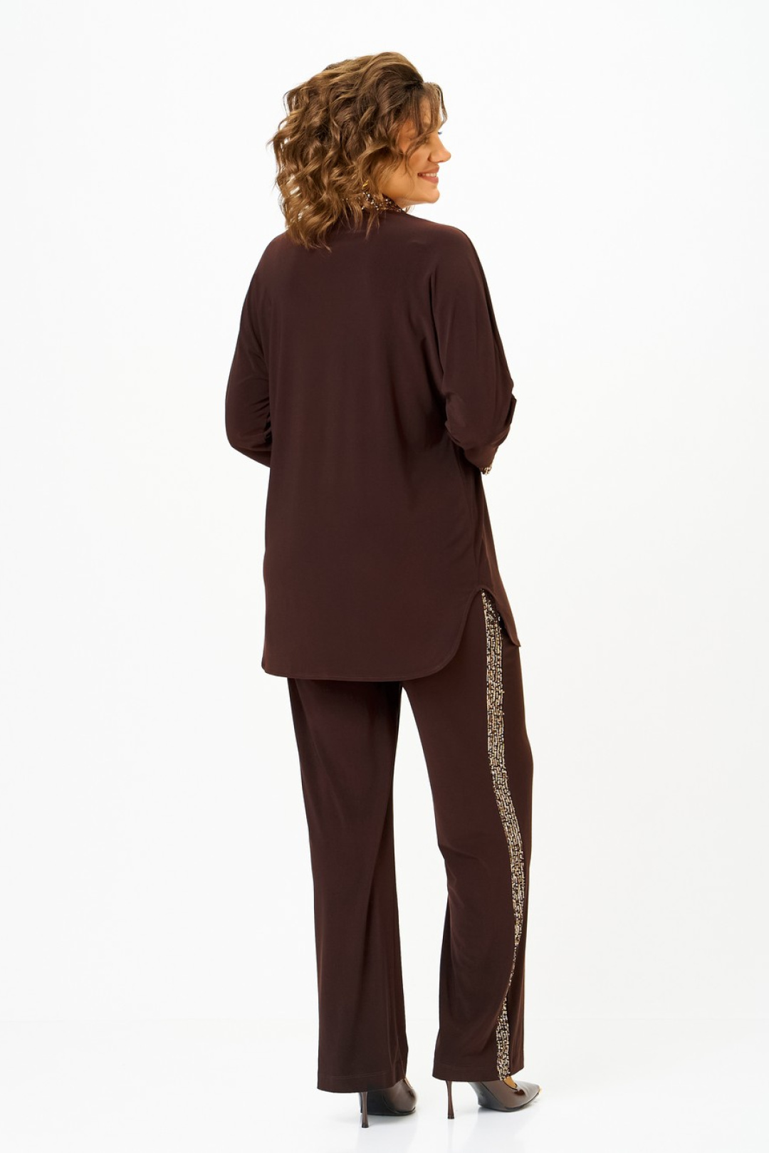 Костюм Светлана-Стиль 3017 шоколад - фото 6