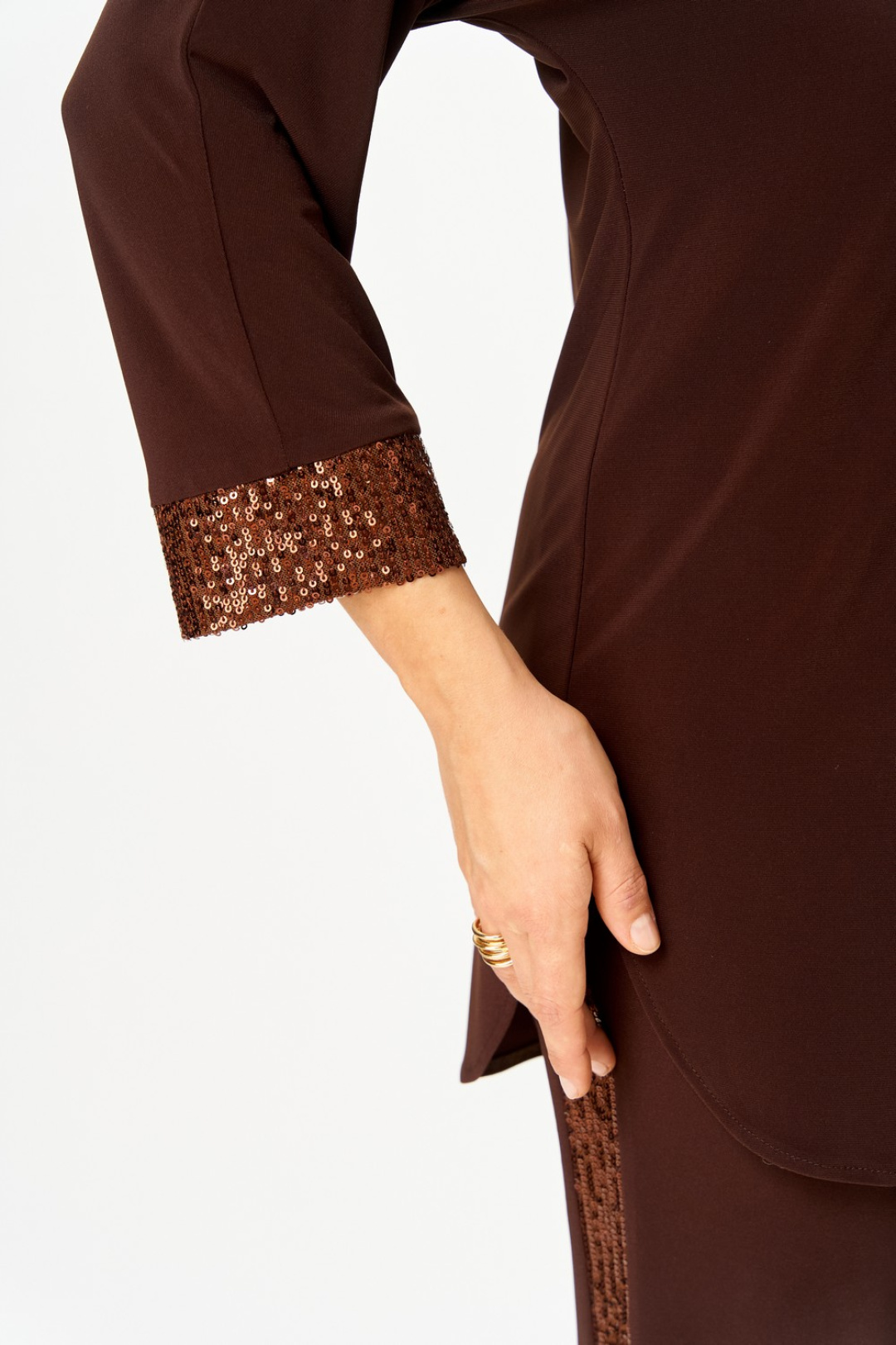 Костюм Светлана-Стиль 3017 темный шоколад