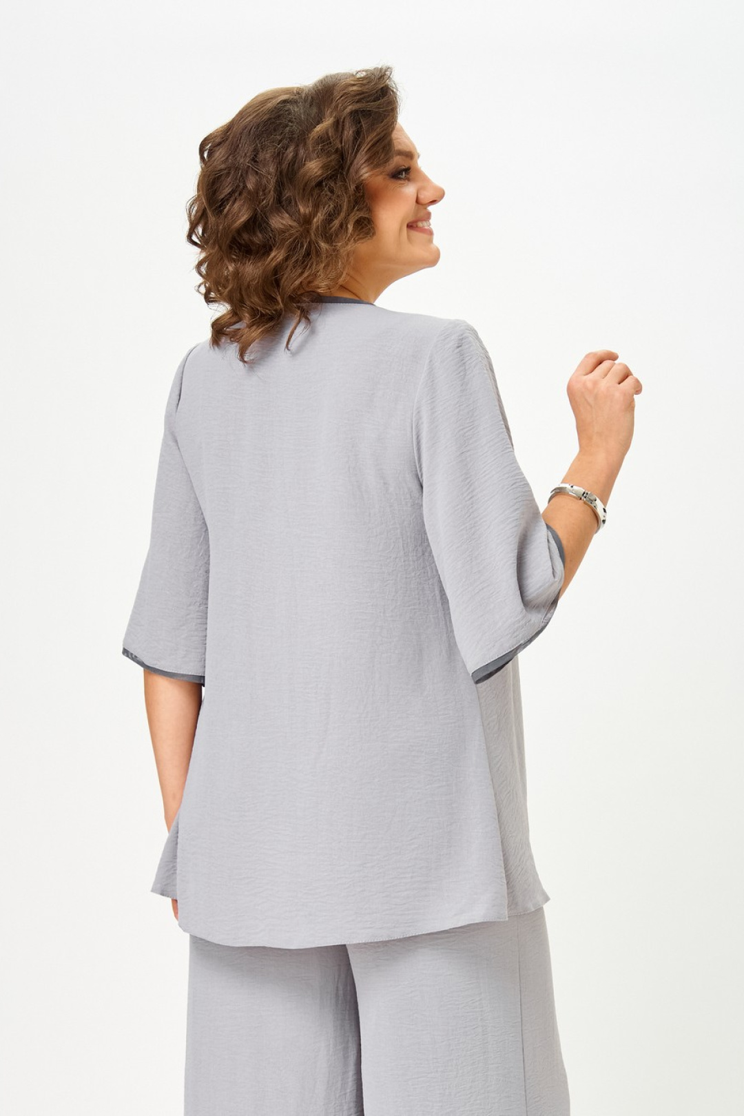 Блузка Светлана-Стиль 3025 серый - фото 6