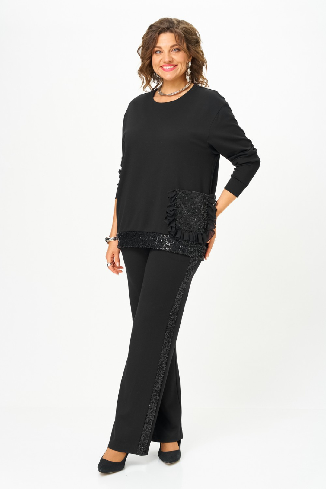 Костюм Светлана-Стиль 5029 черный