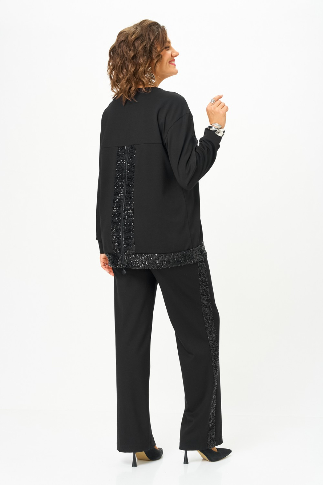 Костюм Светлана-Стиль 5029 черный - фото 2