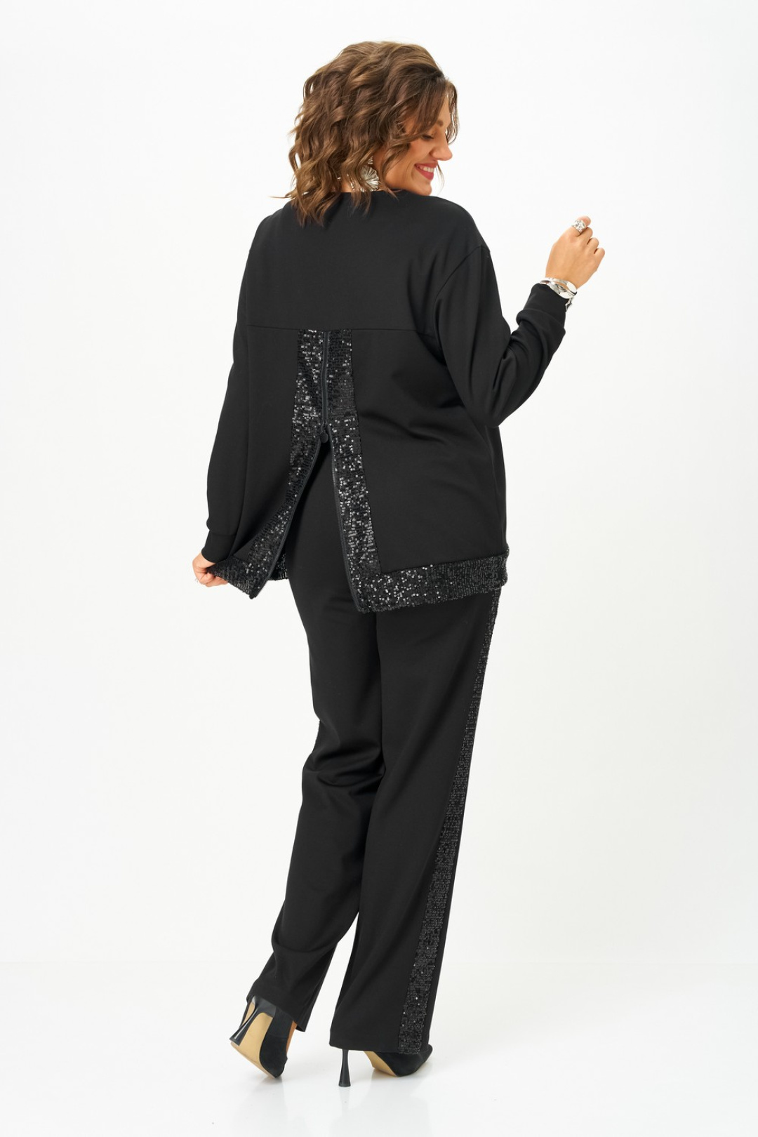 Костюм Светлана-Стиль 5029 черный - фото 5