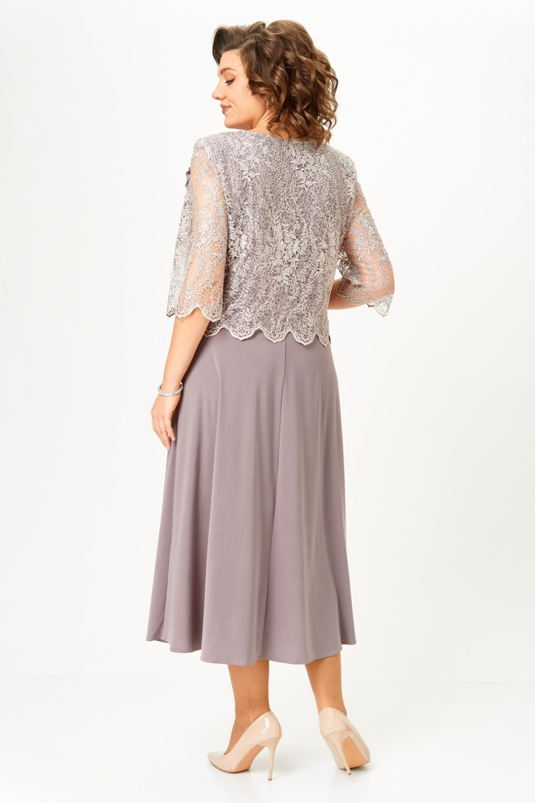 Платье Светлана-Стиль 5037 какао - фото 2
