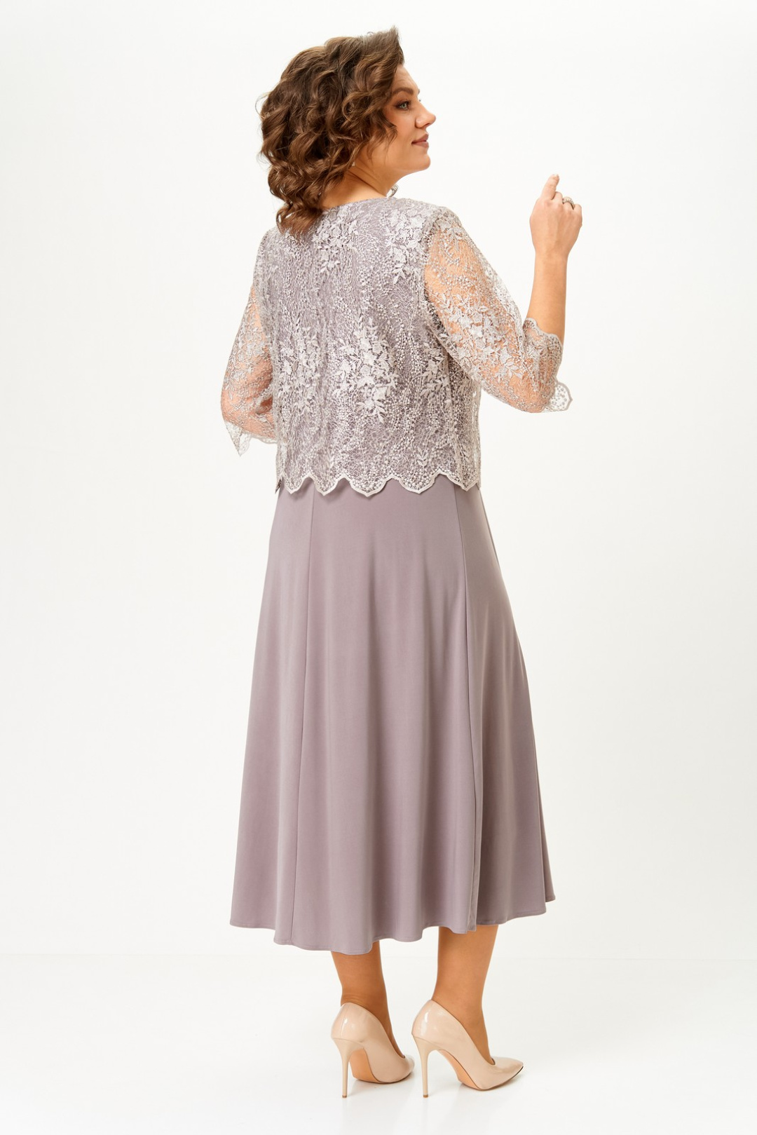 Платье Светлана-Стиль 5037 какао - фото 5