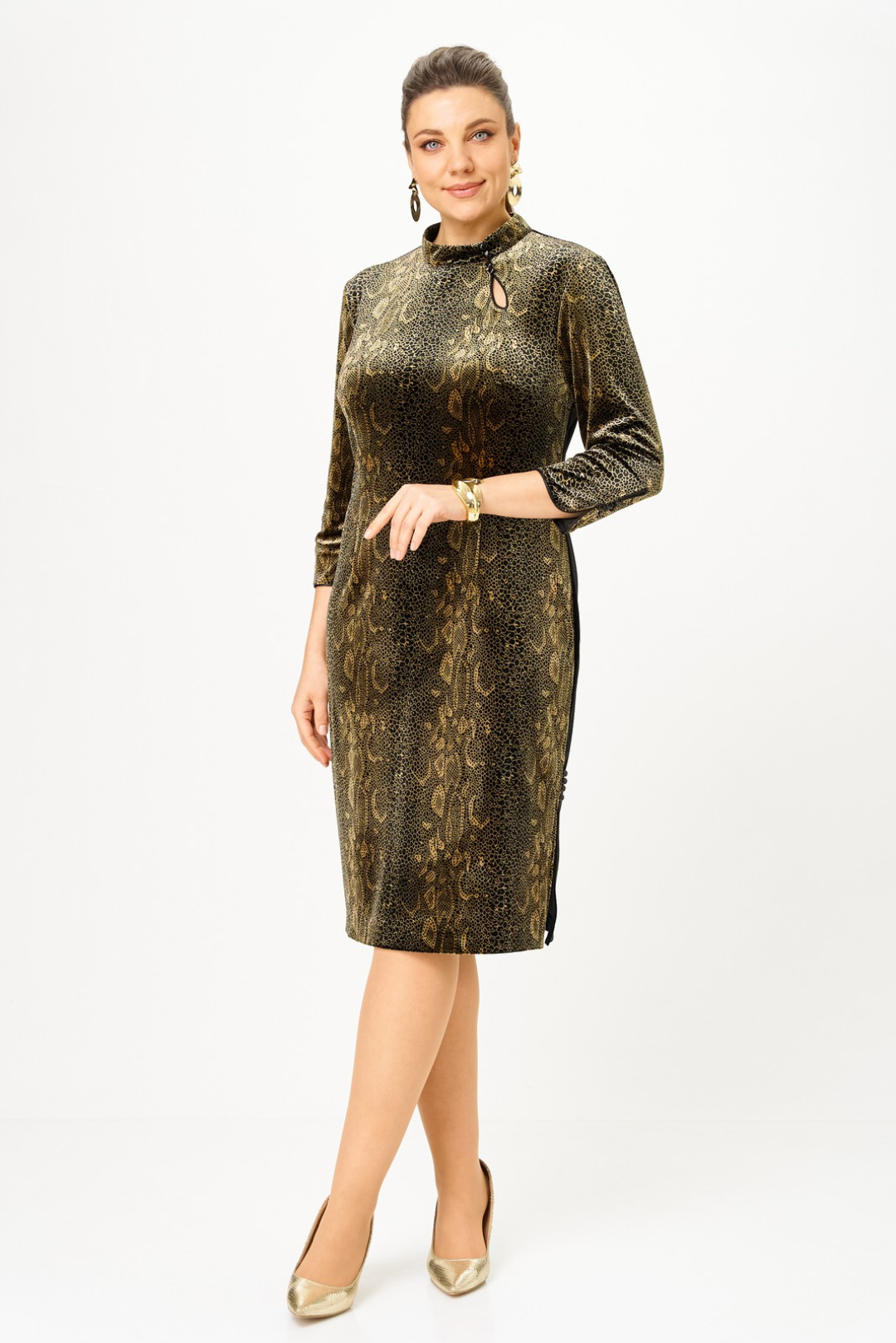 Платье Светлана-Стиль 5038 питон - фото 4