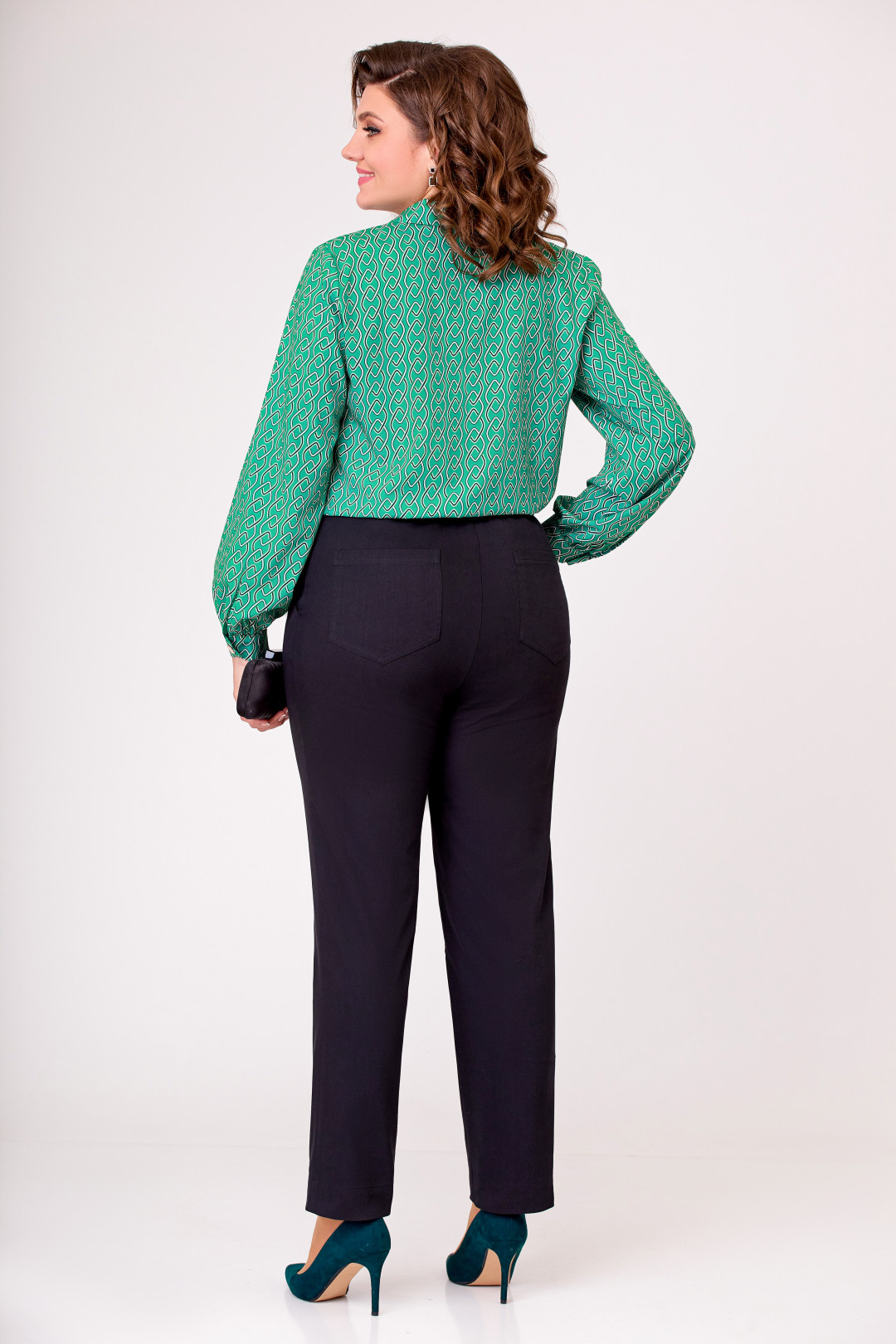 Брюки Swallow 634 черный - фото 5