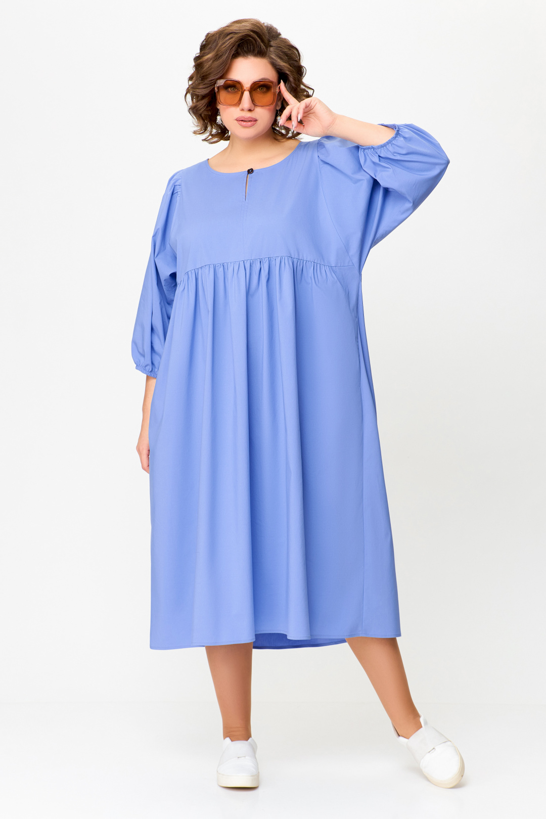 Платье Swallow 731 голубой