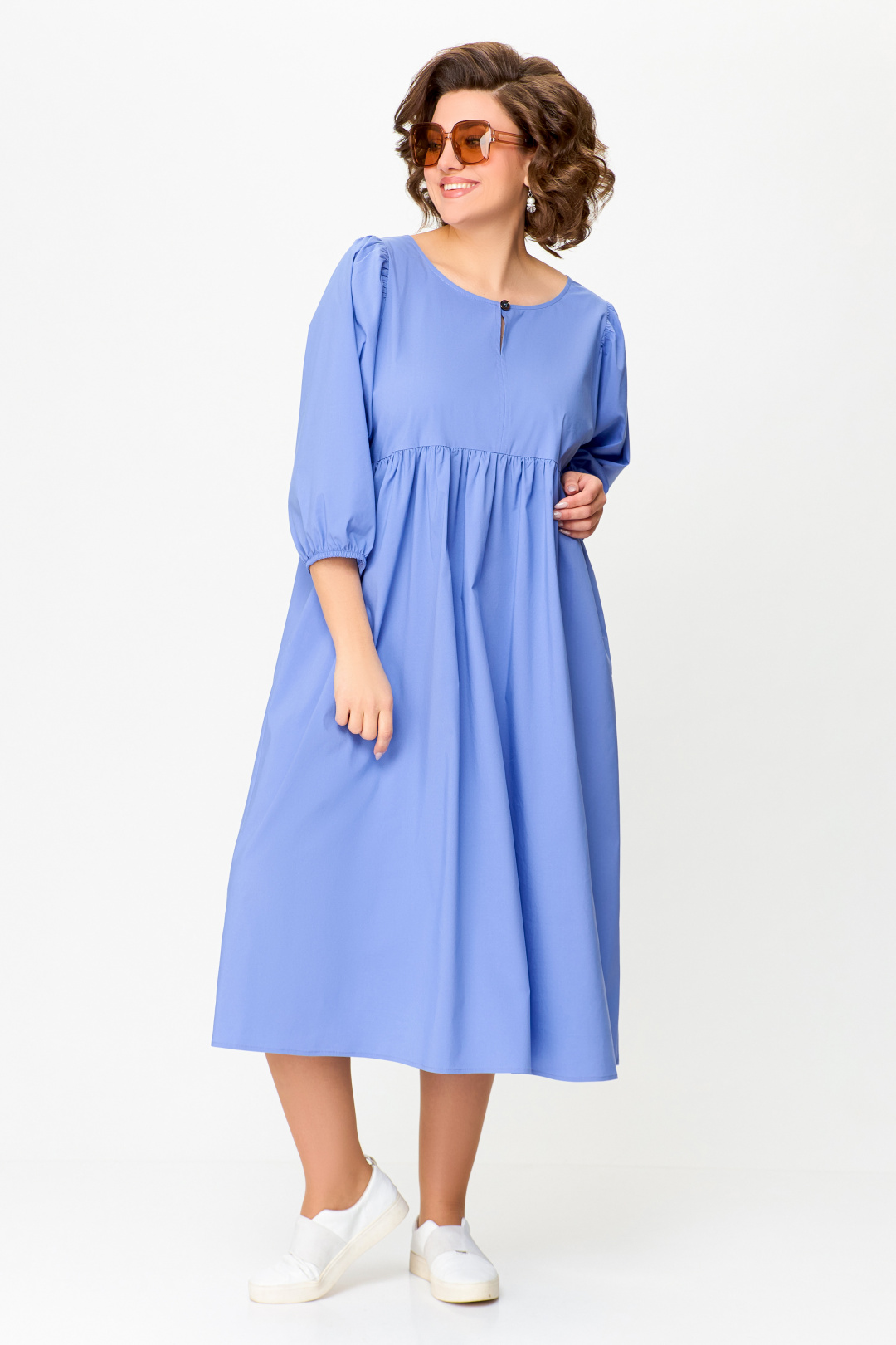 Платье Swallow 731 голубой