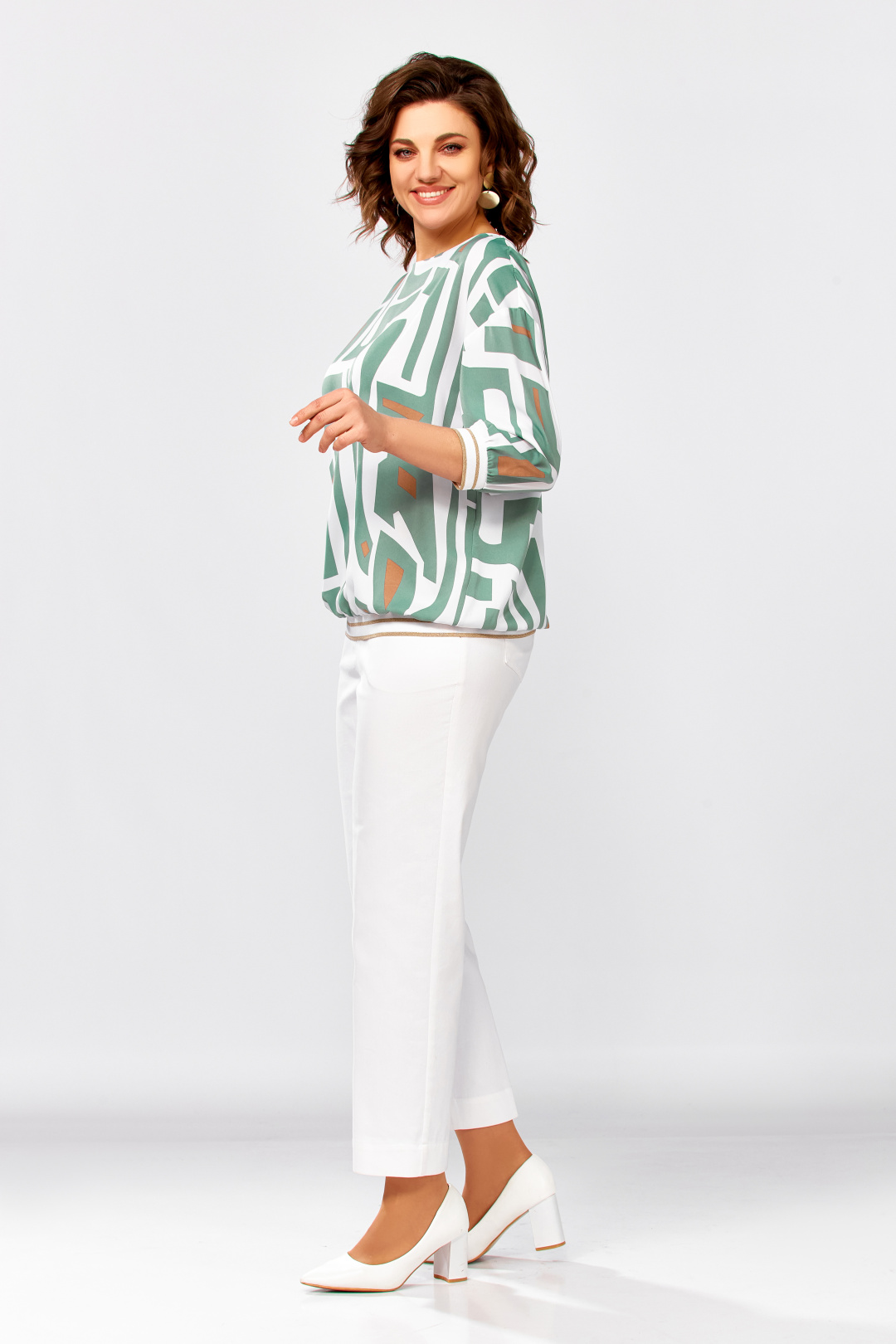 Блузка Swallow 872-6 - фото 3