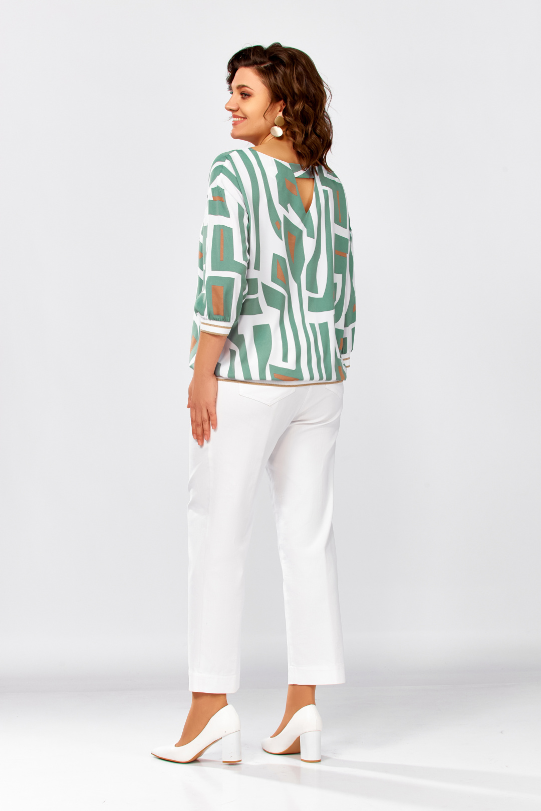 Блузка Swallow 872-6 - фото 4