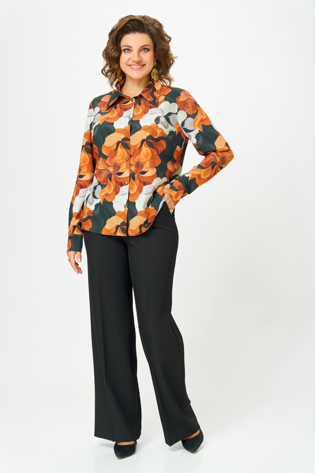 Блузка Swallow 884-1 - фото 3