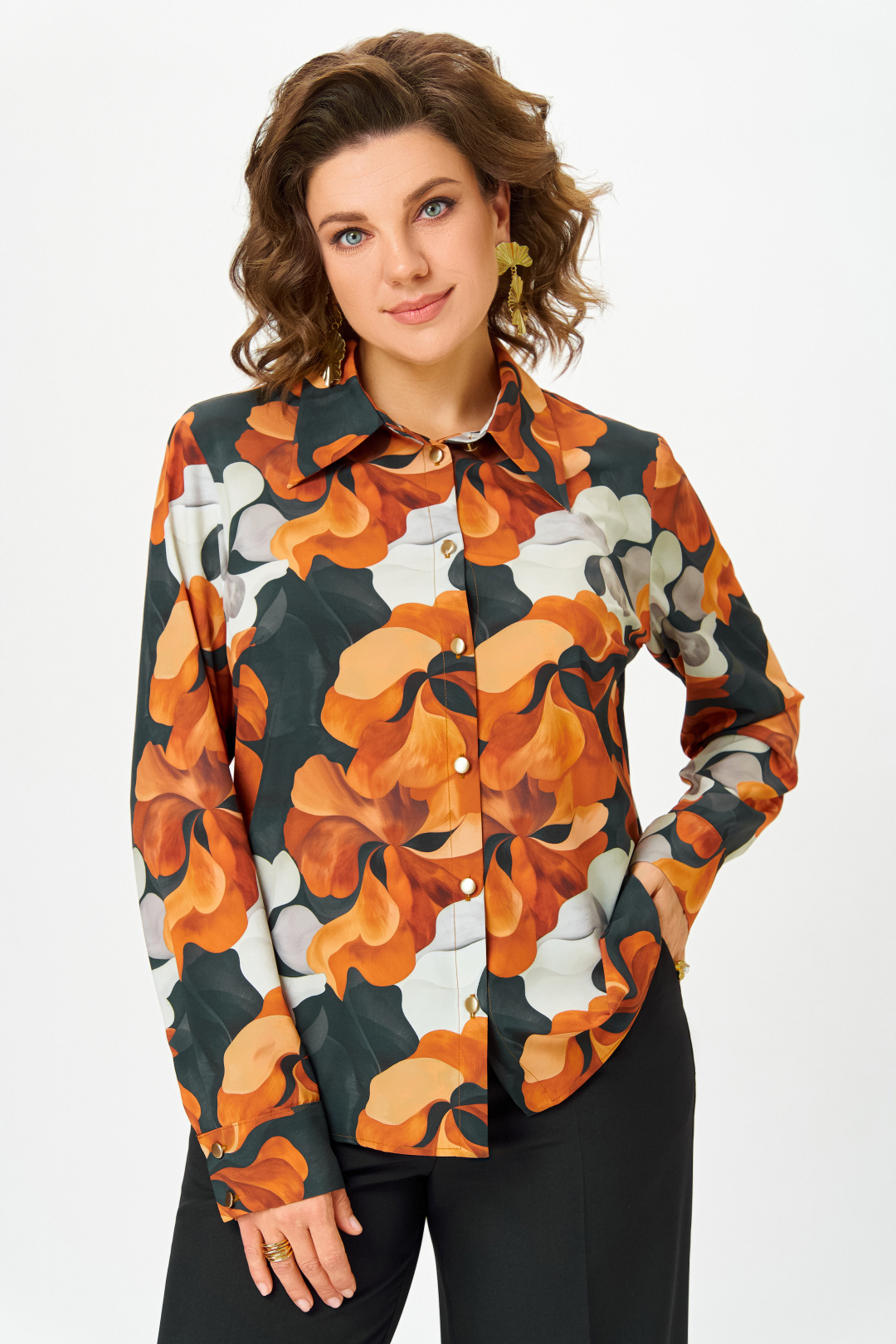 Блузка Swallow 884-1 - фото 6