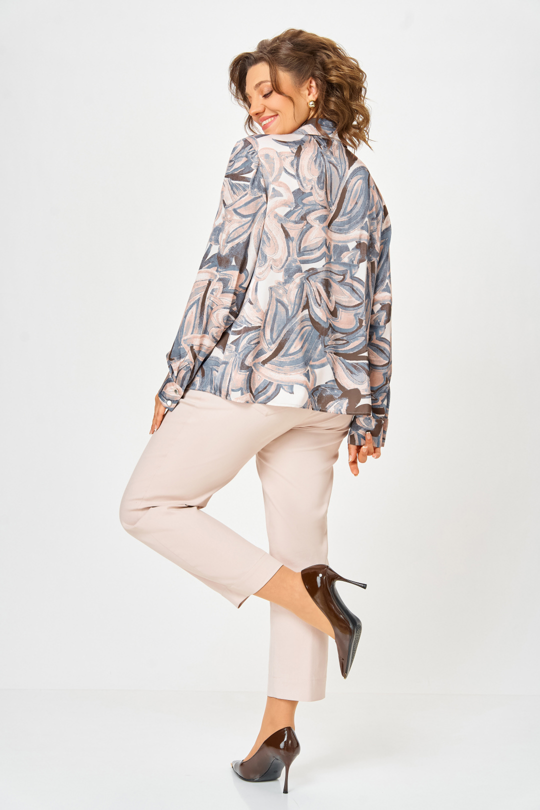 Блузка Swallow 884 - фото 3