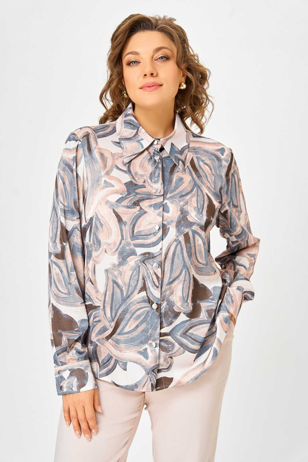 Блузка Swallow 884 - фото 4