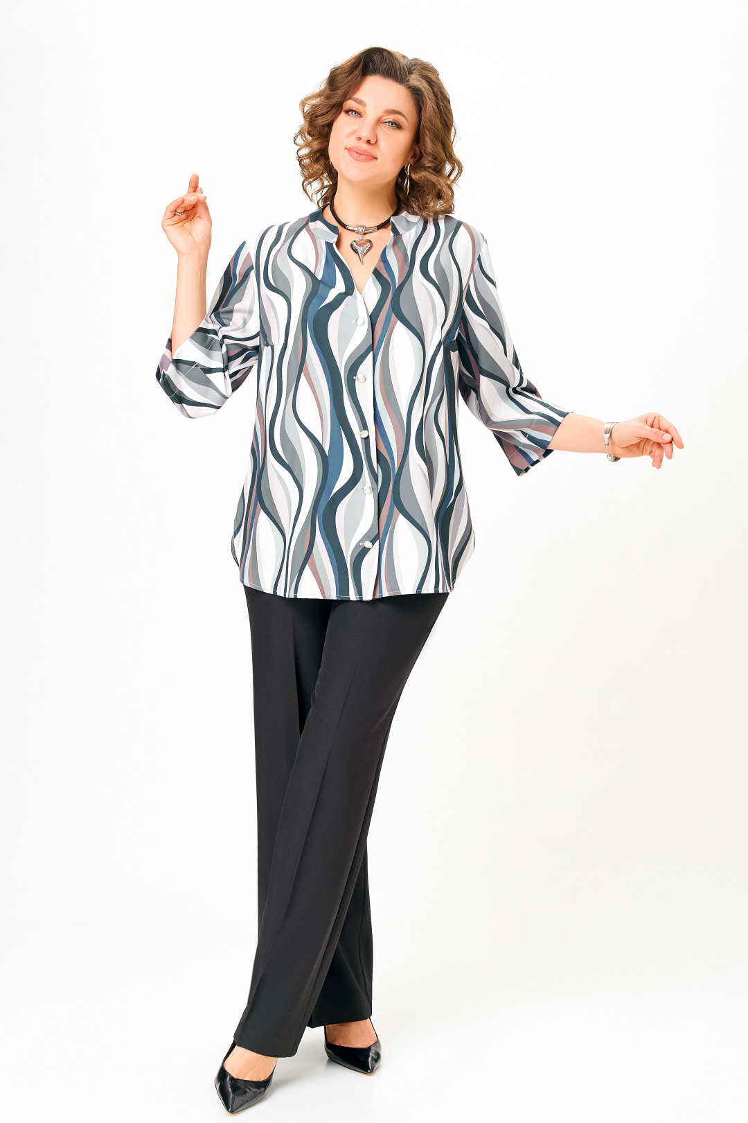 Блузка Swallow 896 - фото 4