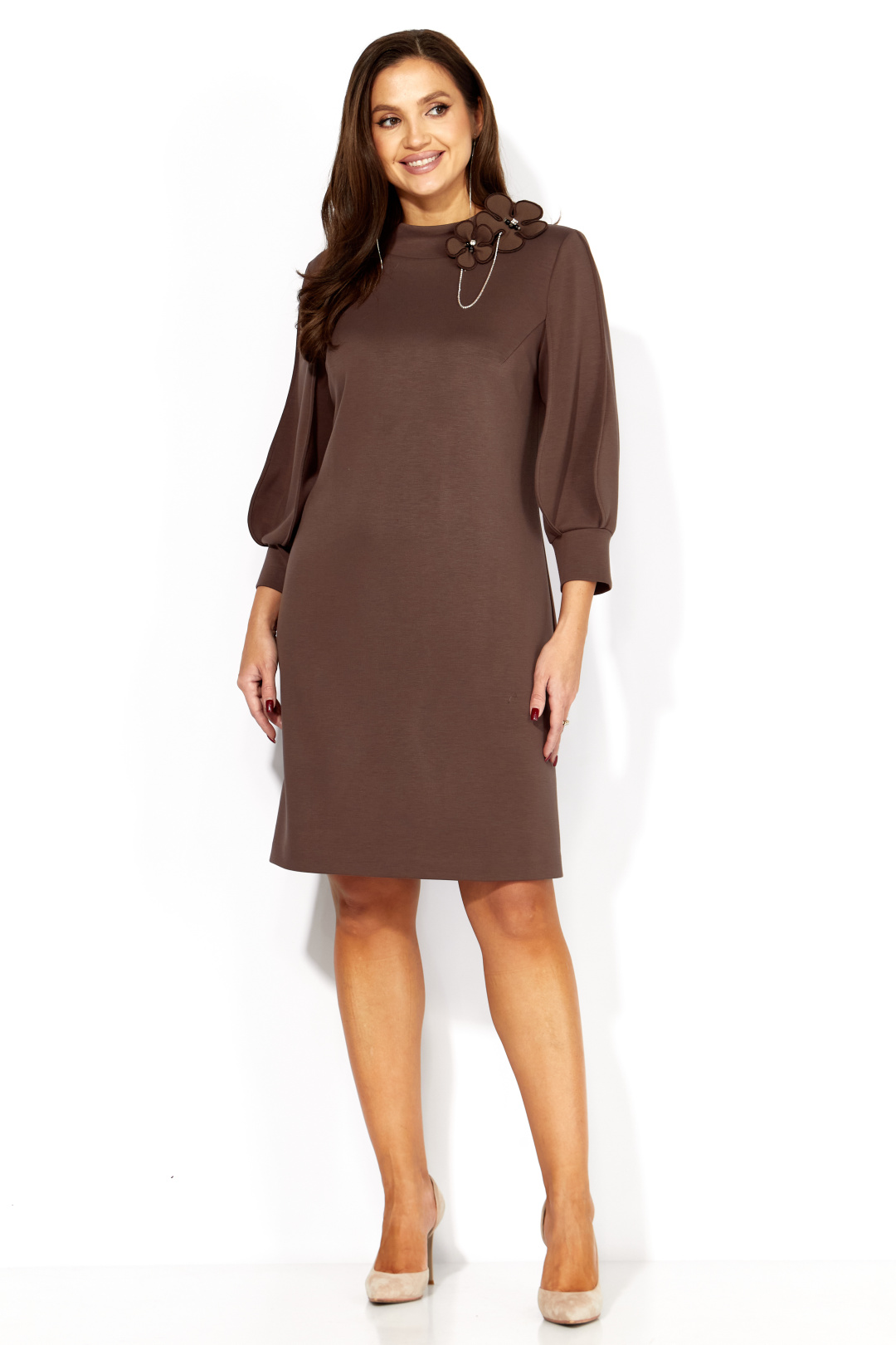 Платье ТАиЕР 1313 шоколад