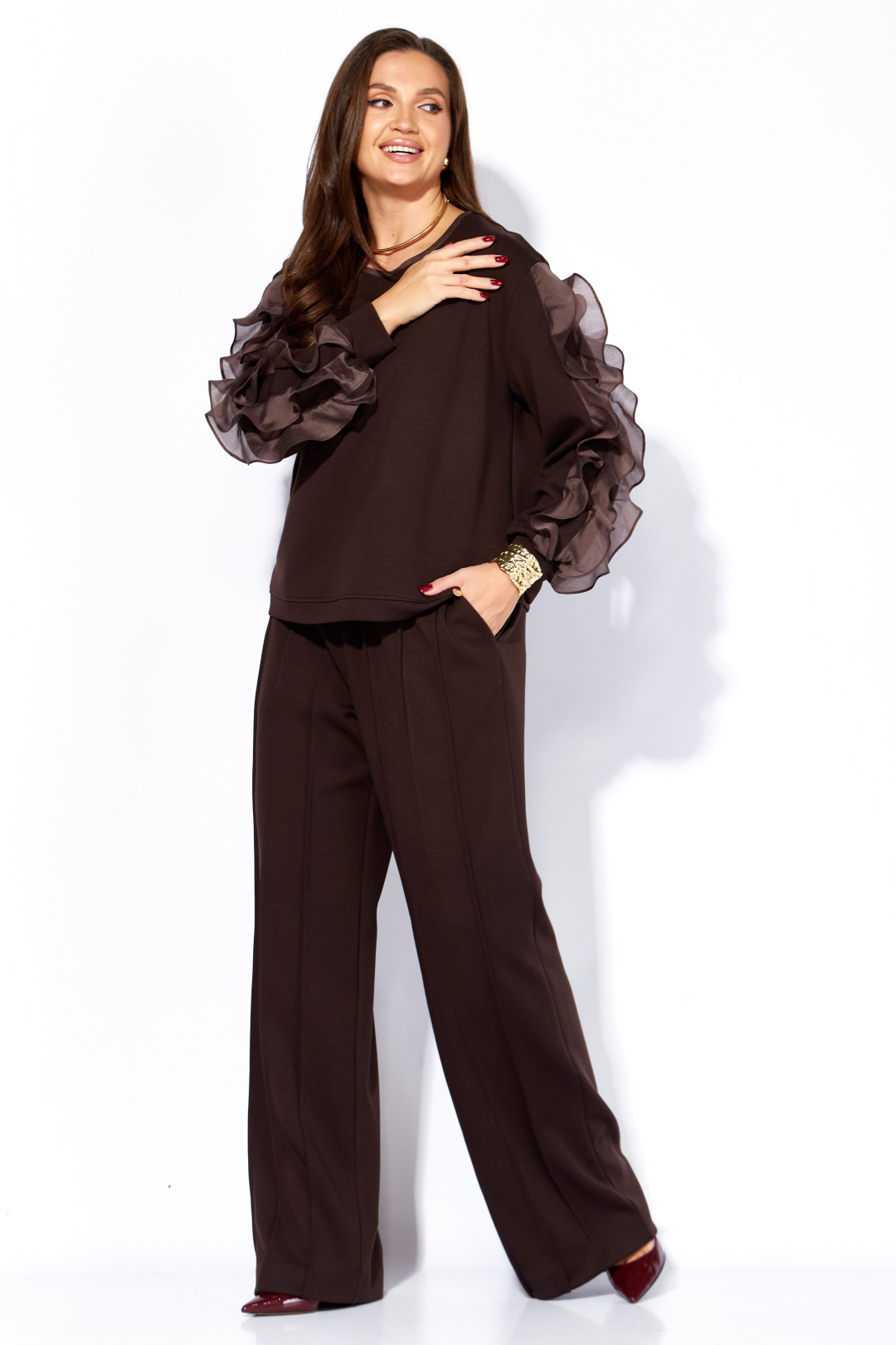 Костюм ТАиЕР 1403 шоколад - фото 1