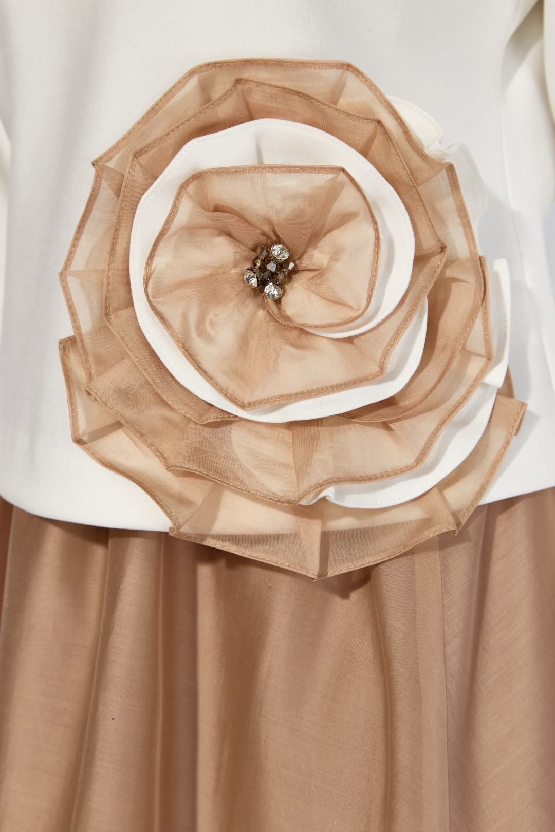 Костюм ТАиЕР 1405 молочный+бежевый - фото 5