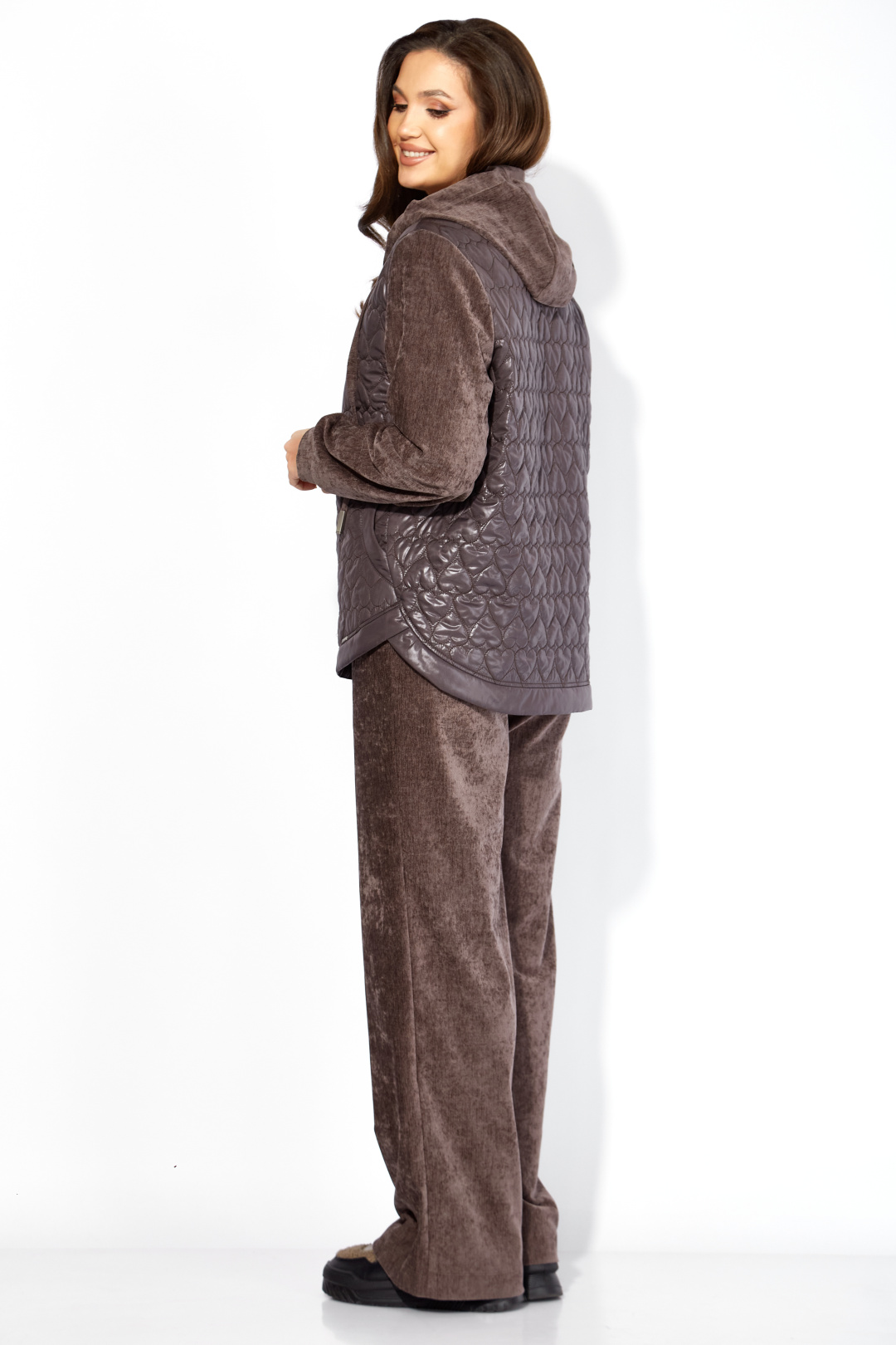 Костюм ТАиЕР 1416 шоколад - фото 3