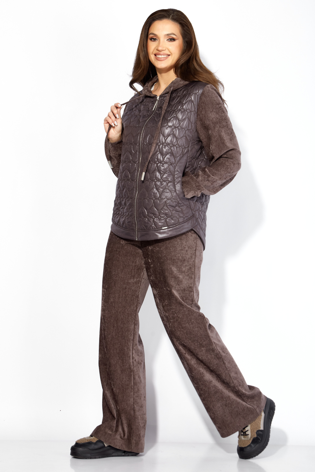 Костюм ТАиЕР 1416 шоколад - фото 4