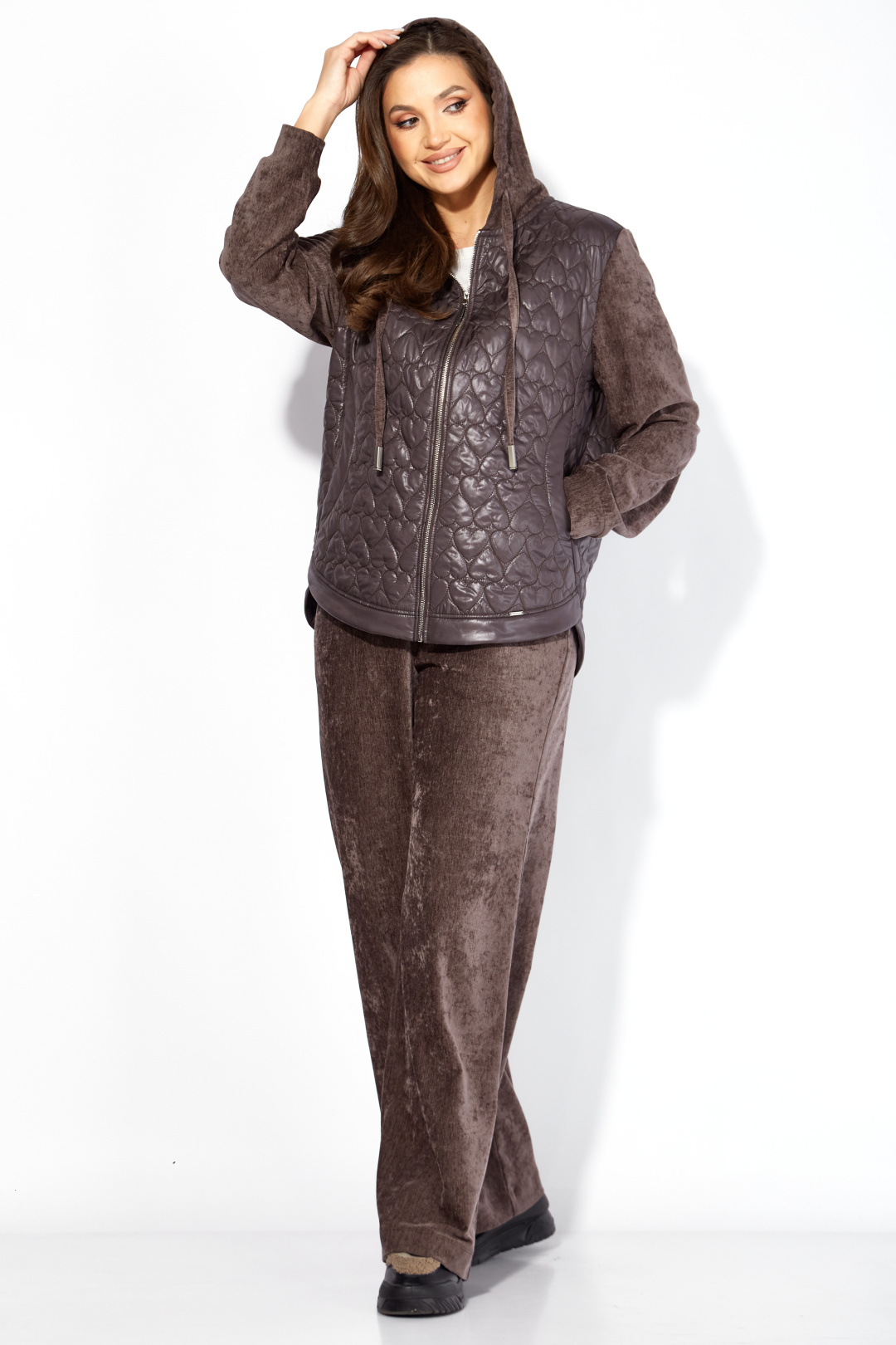 Костюм ТАиЕР 1416 шоколад - фото 6