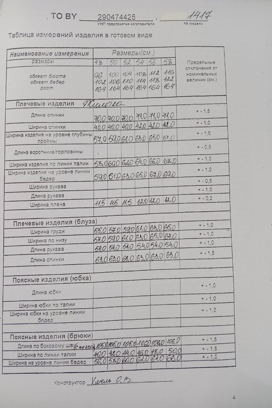 Костюм ТАиЕР 1417 пудра