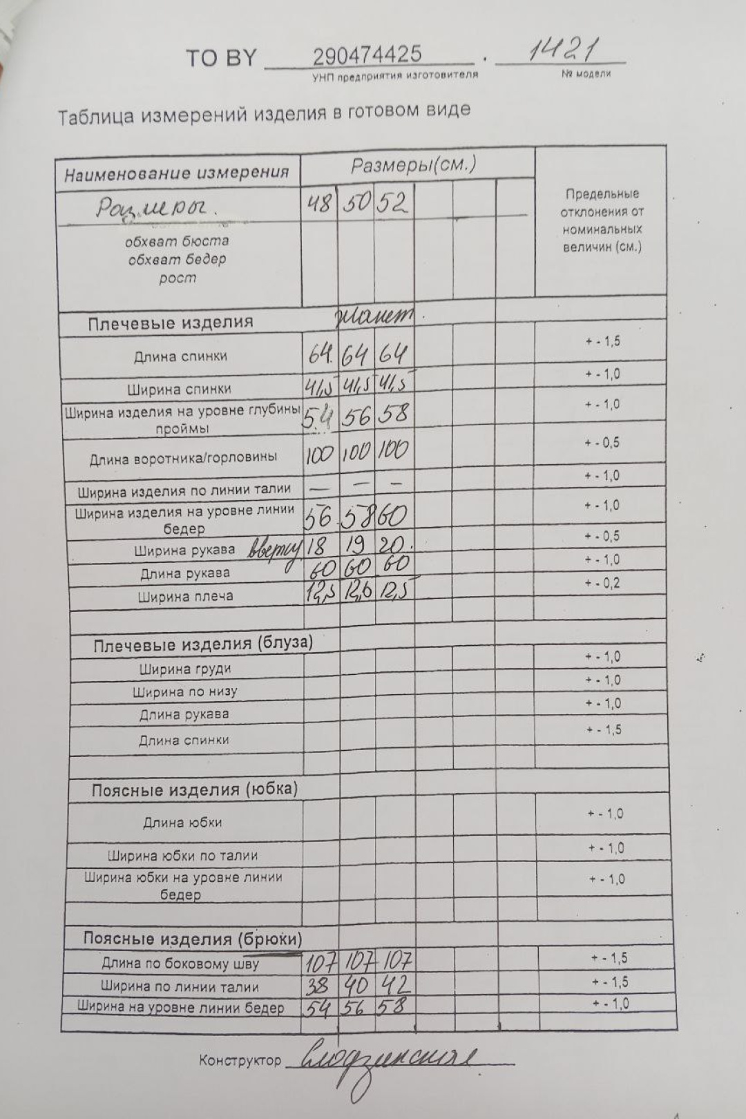 Костюм ТАиЕР 1421 олива
