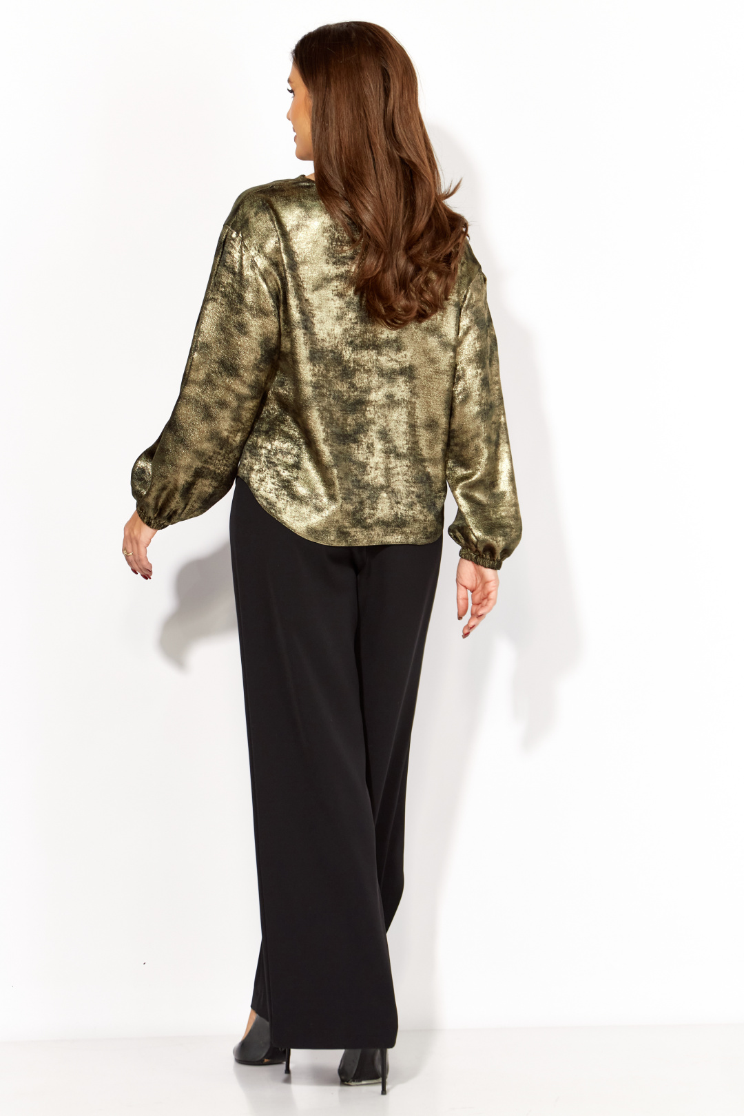 Блузка ТАиЕР 1423 золотистый - фото 5