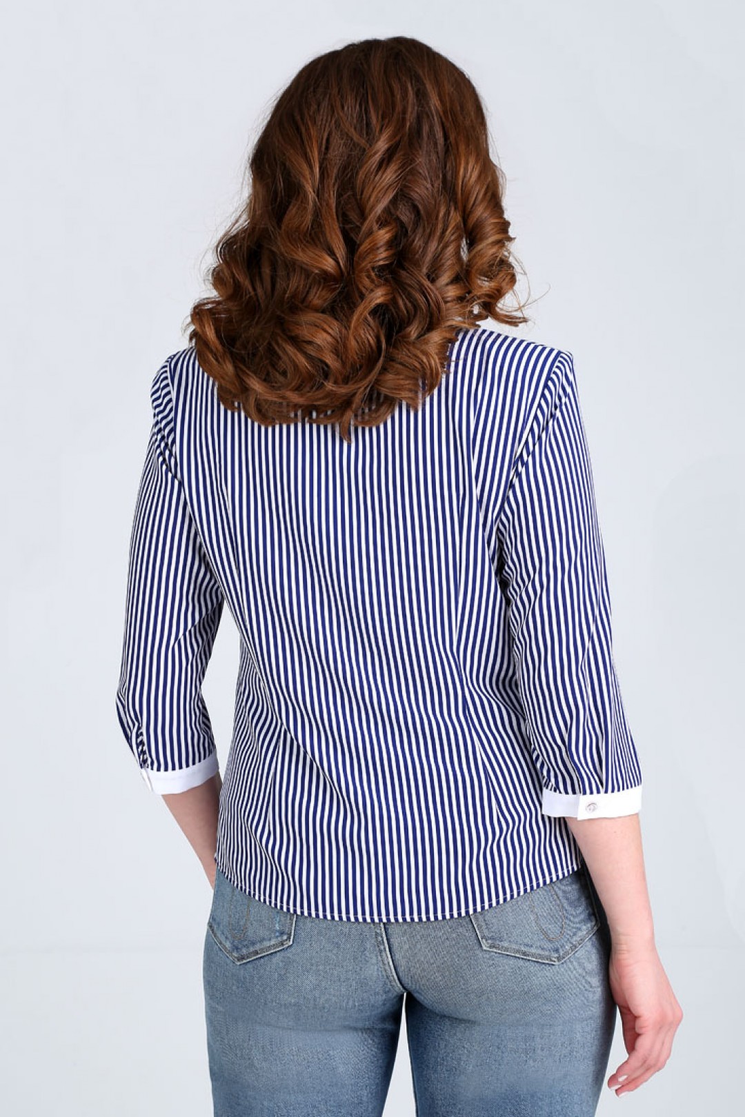 Блузка Таир-Гранд 62219-1 полоска - фото 2