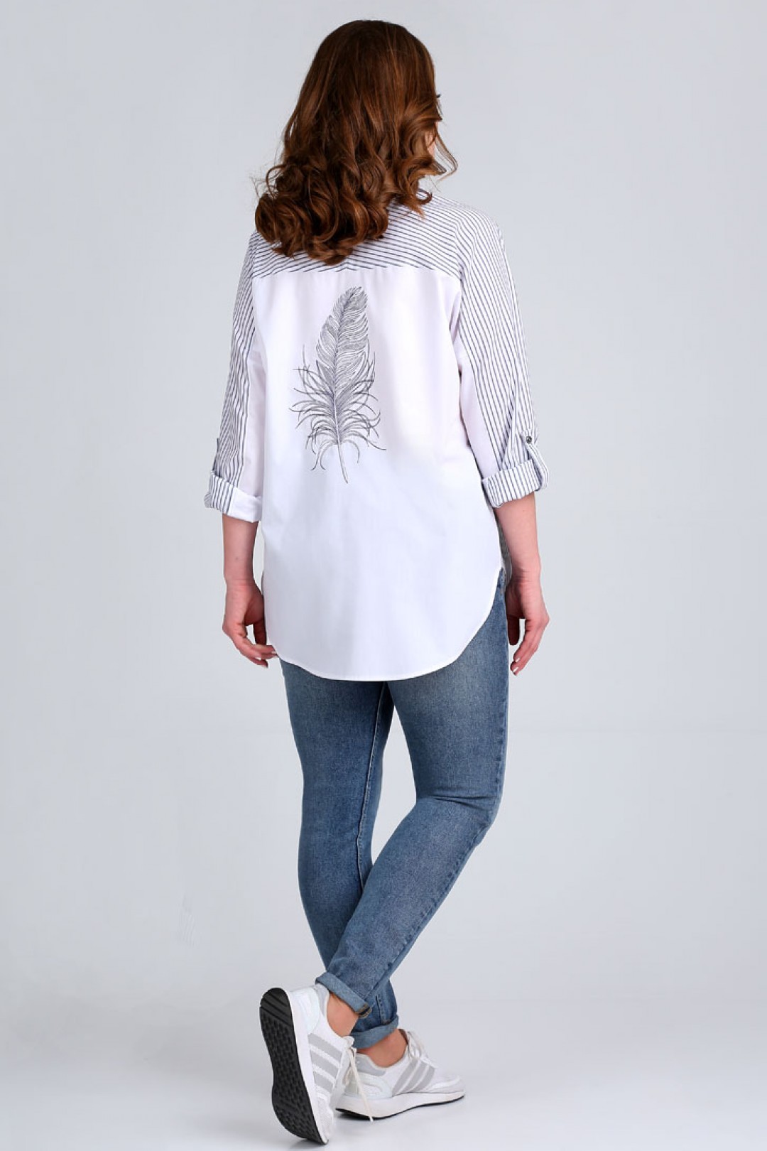 Блузка Таир-Гранд 62405 перо - фото 6