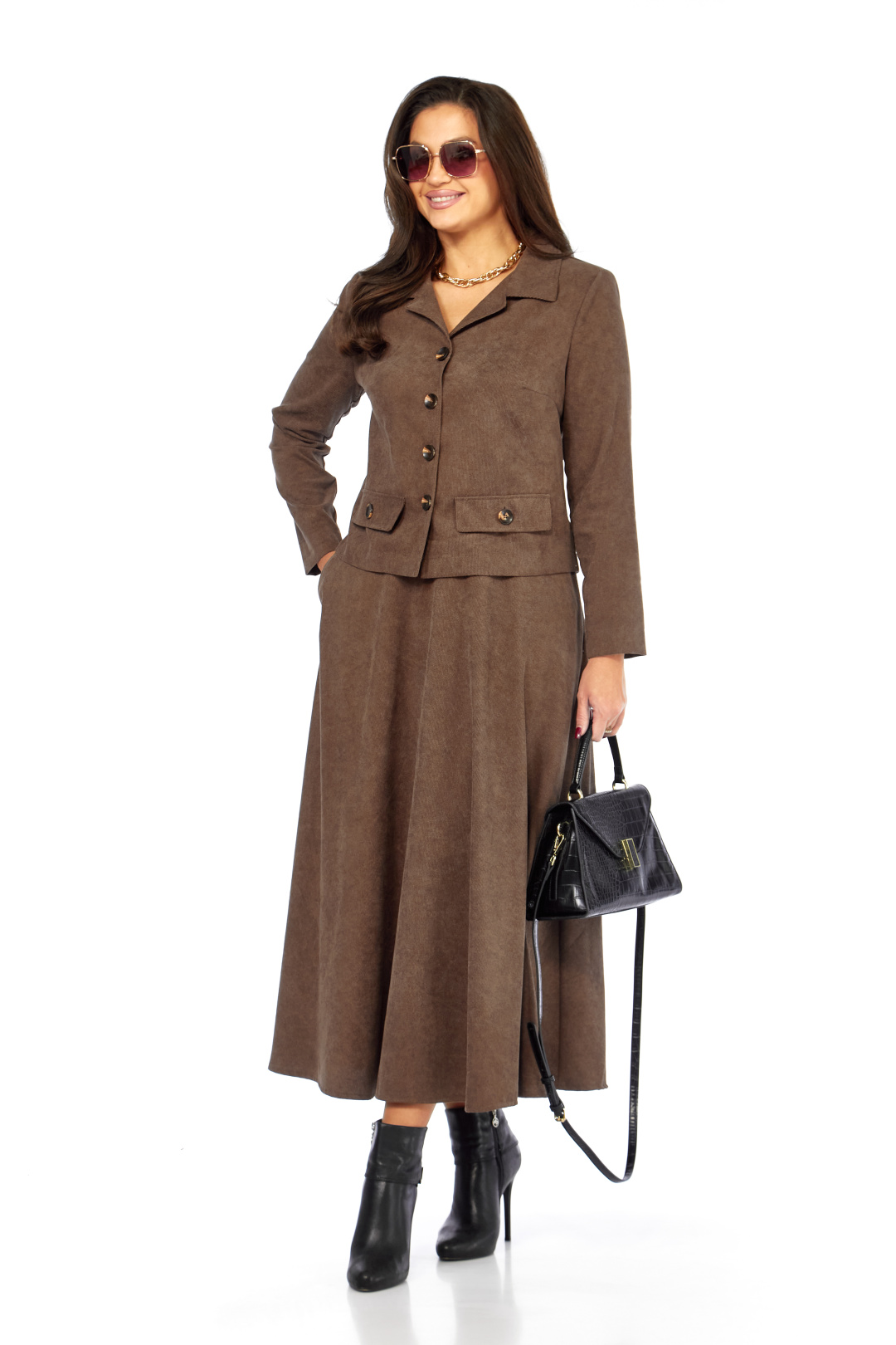 Костюм TAITA PLUS 2531 капучинно