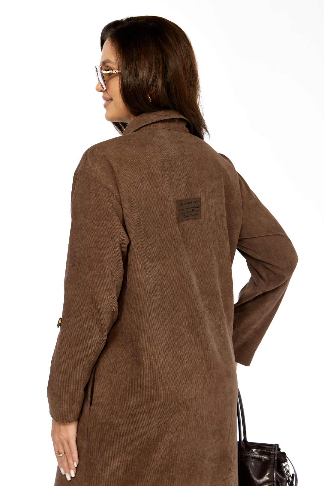 Платье TAITA PLUS 2532 капучинно - фото 6