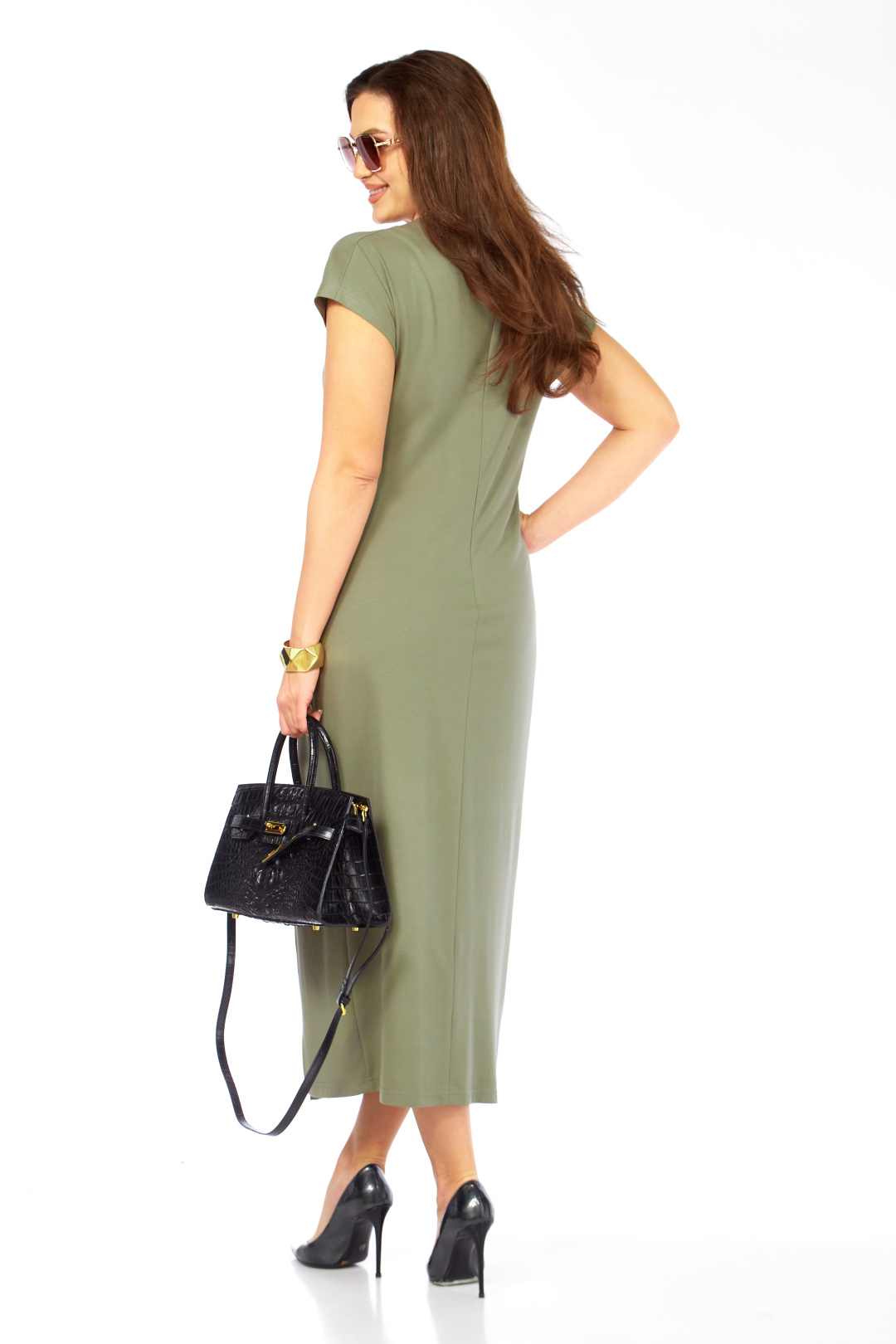 Платье TAITA PLUS 2601 мята - фото 6