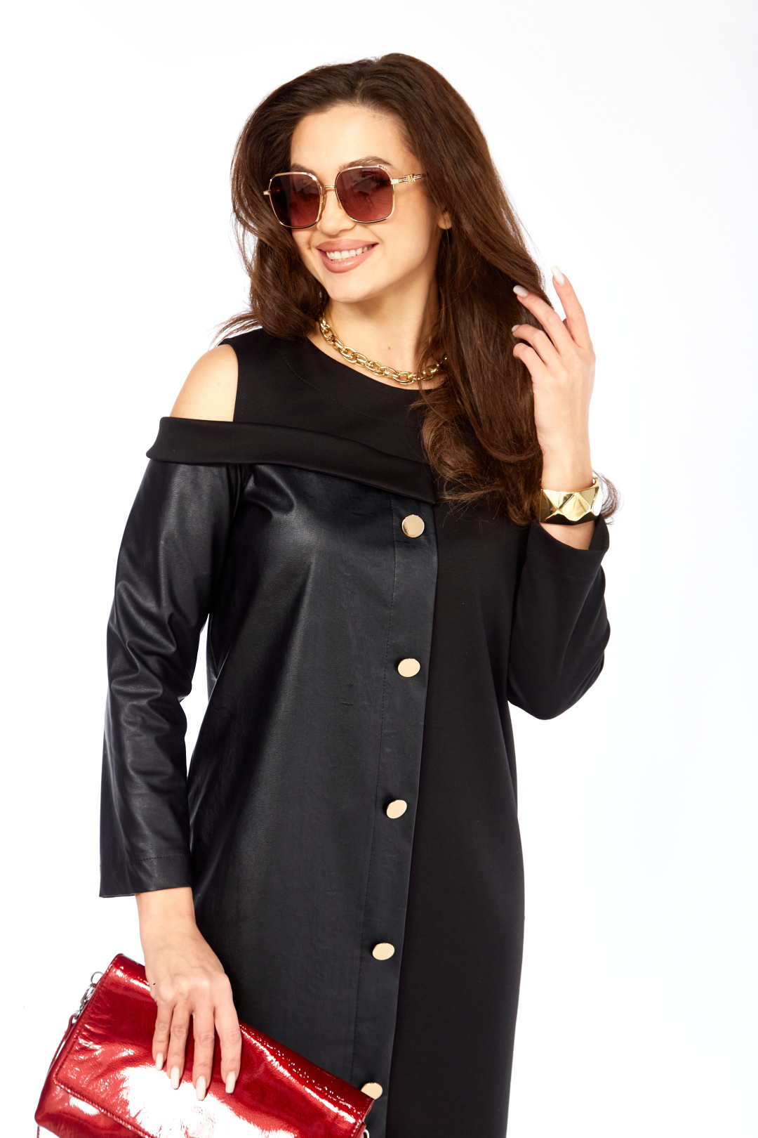 Платье TAITA PLUS 2602 черный